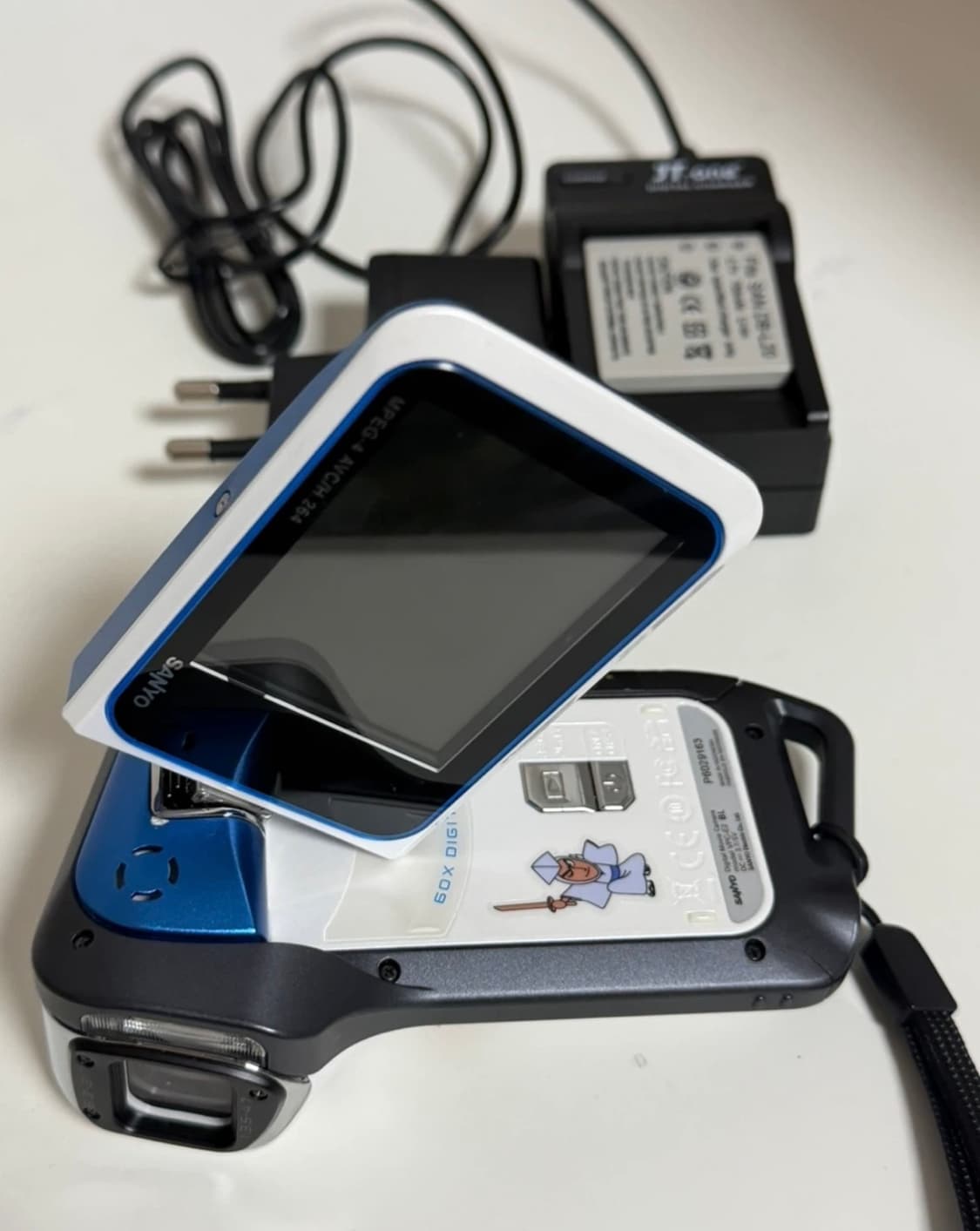 산요 작티 방수 디지털 무비 카메라 작례o 상품이미지2