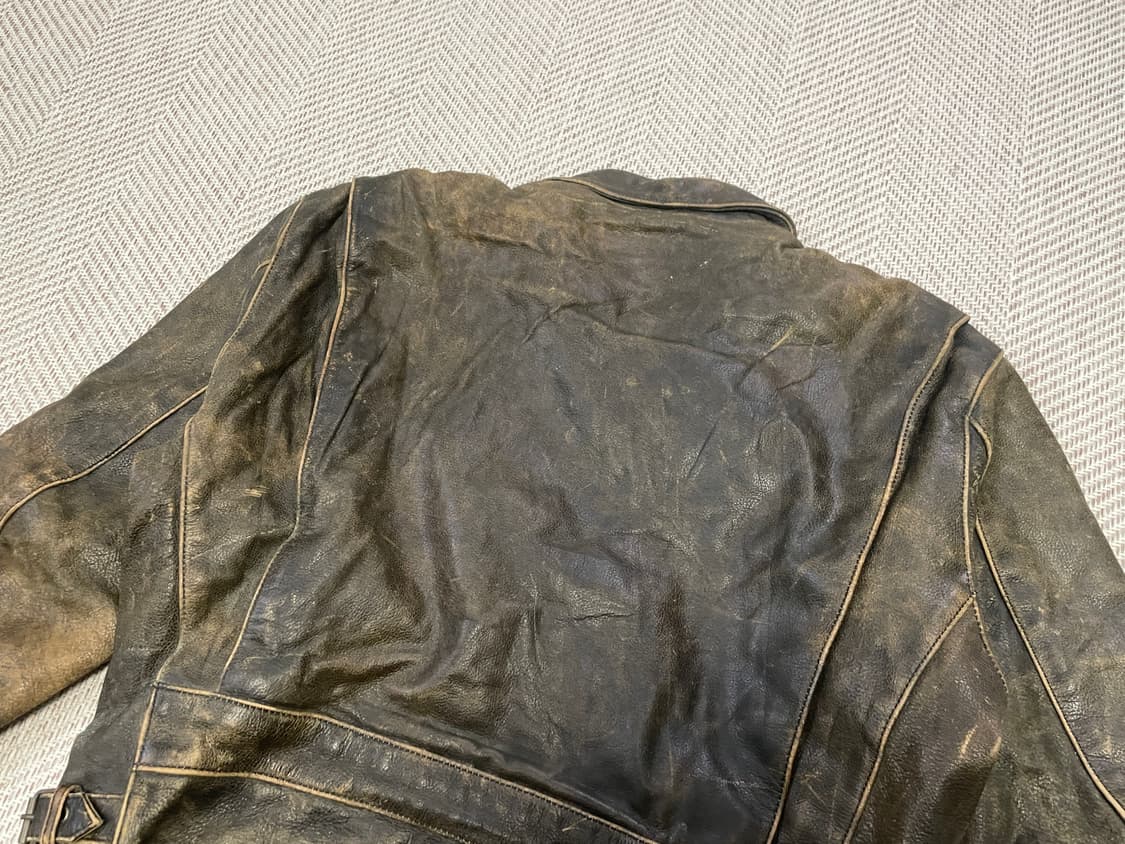 타임 앤 타이드 카우하이드 레더 자켓 J03586 상품이미지9