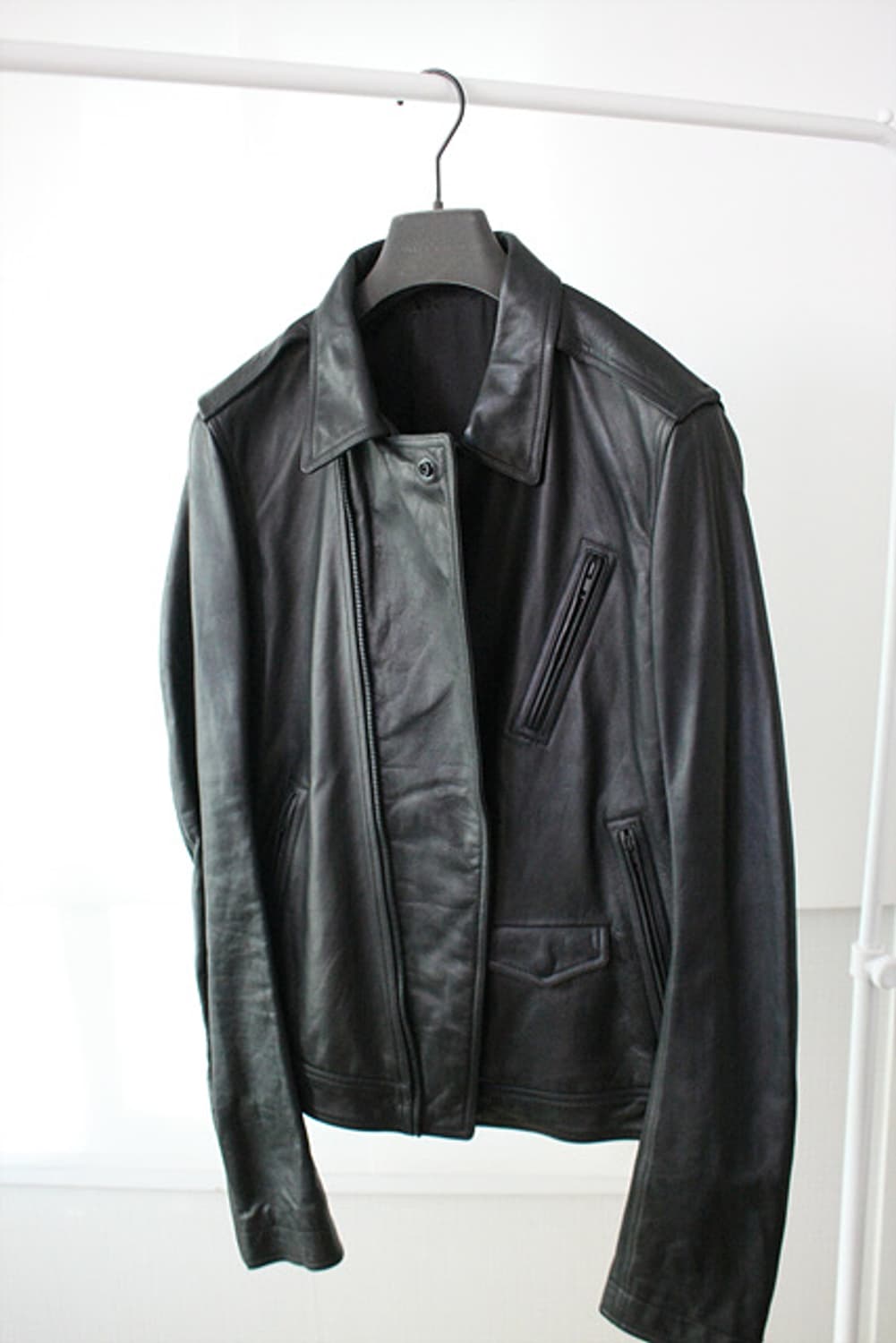 Rick owens 릭오웬스 블랙 가죽자켓 새제품 상품이미지6