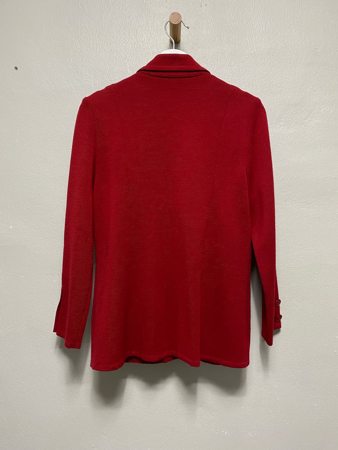 입생로랑 로고 버튼 디자인 니트 자켓 상품이미지5