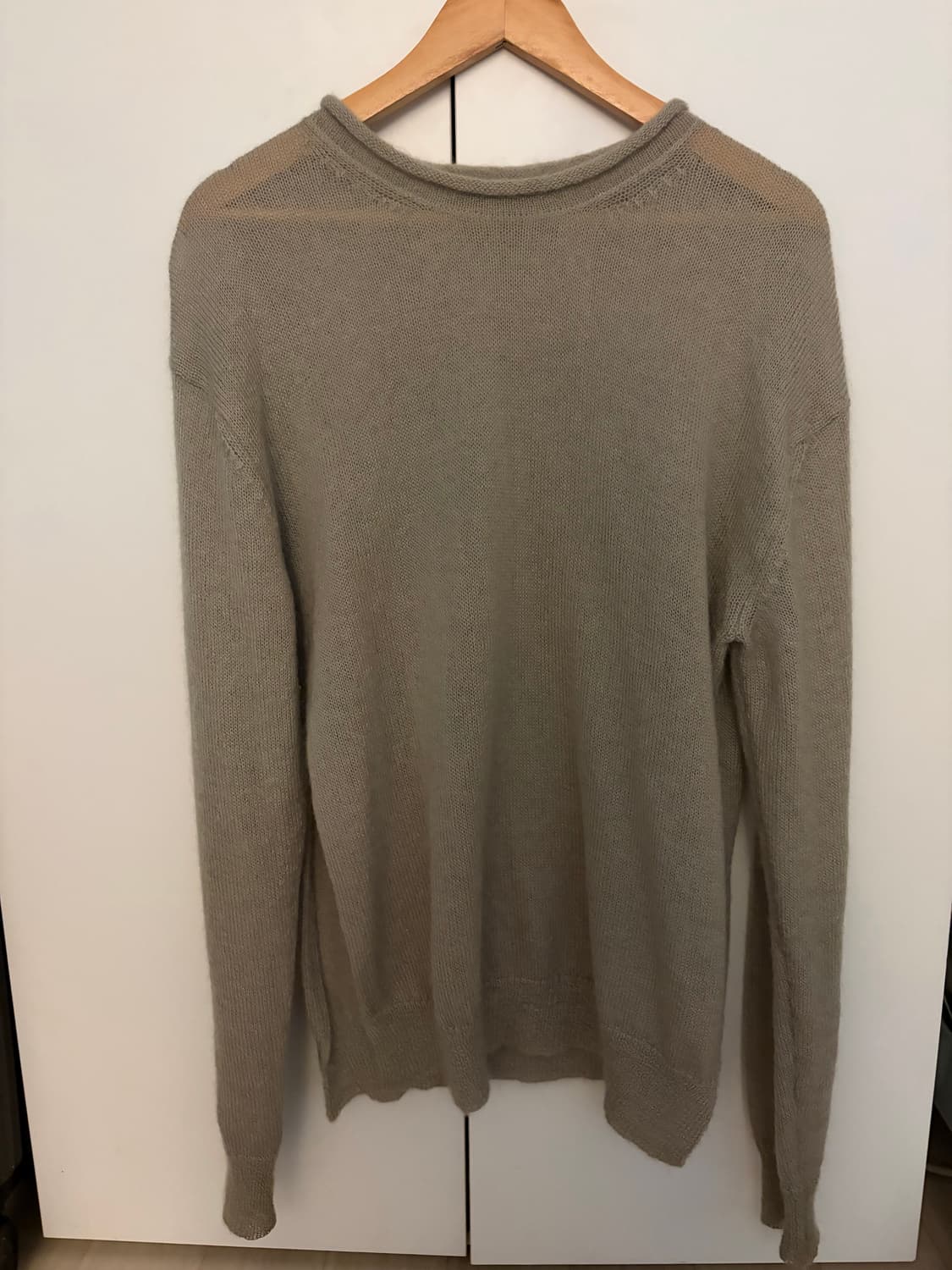 Unused  언유즈드 절개니트 상품이미지1