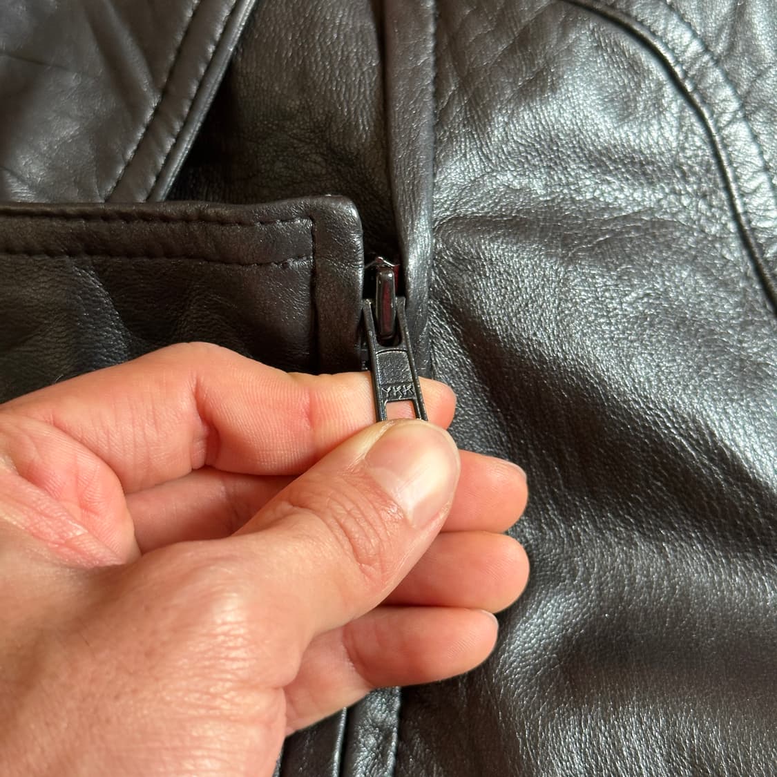 La-nap sheep nappa leather jacket 상품이미지7