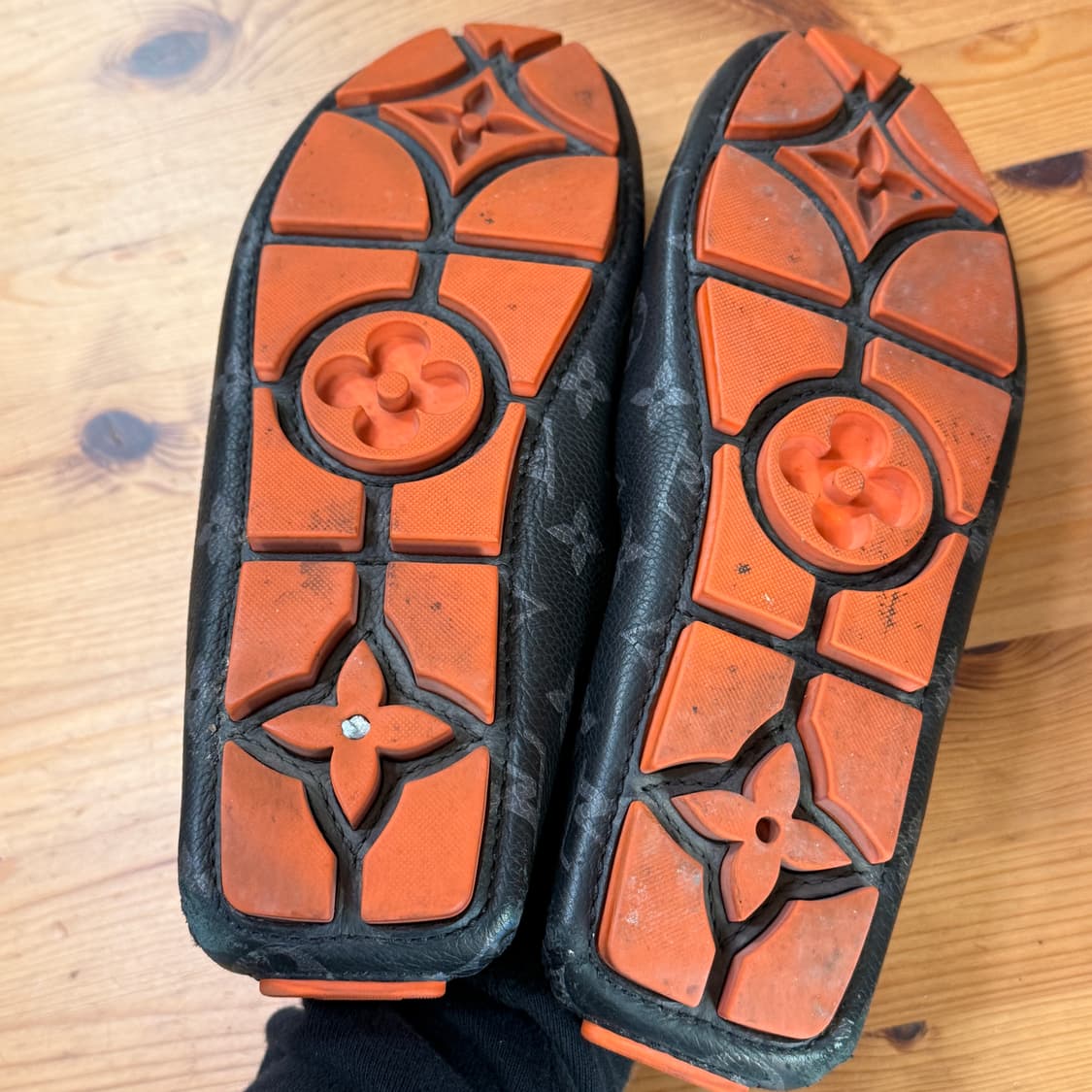 루이비통 정품 이클립스 드라이버 남성 모카신 구두 6사이즈 255 상품이미지7