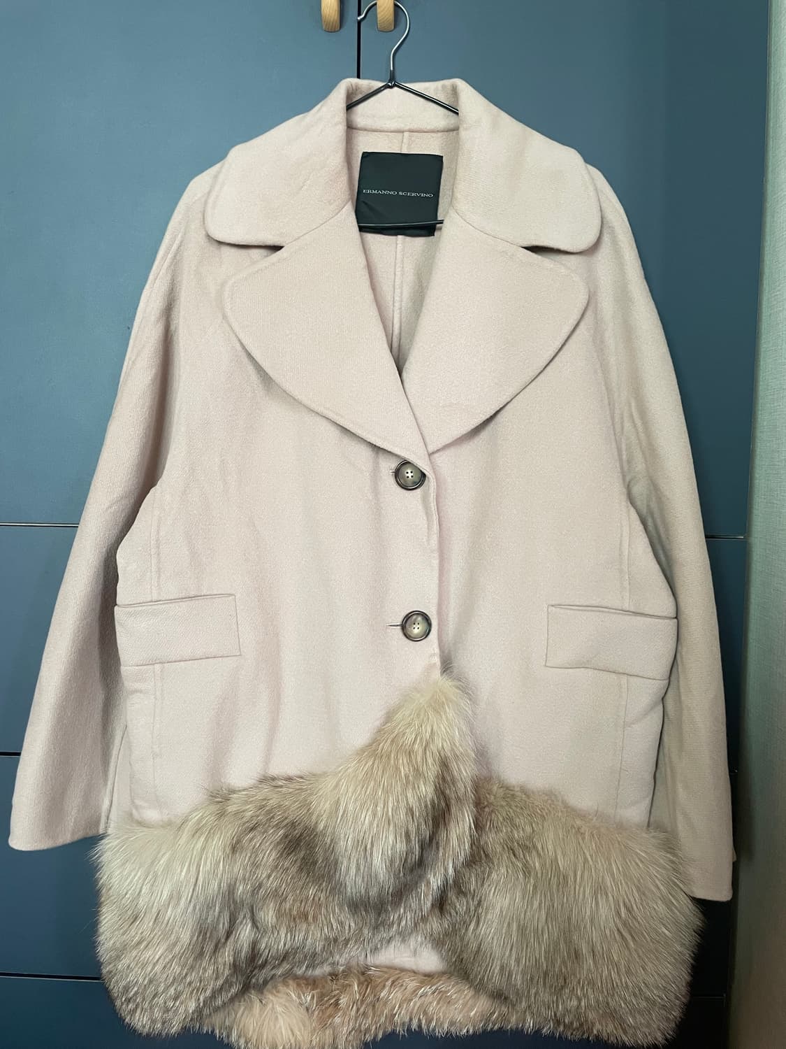 ermmano scervino 양모100 실버폭스 자켓 상품이미지1