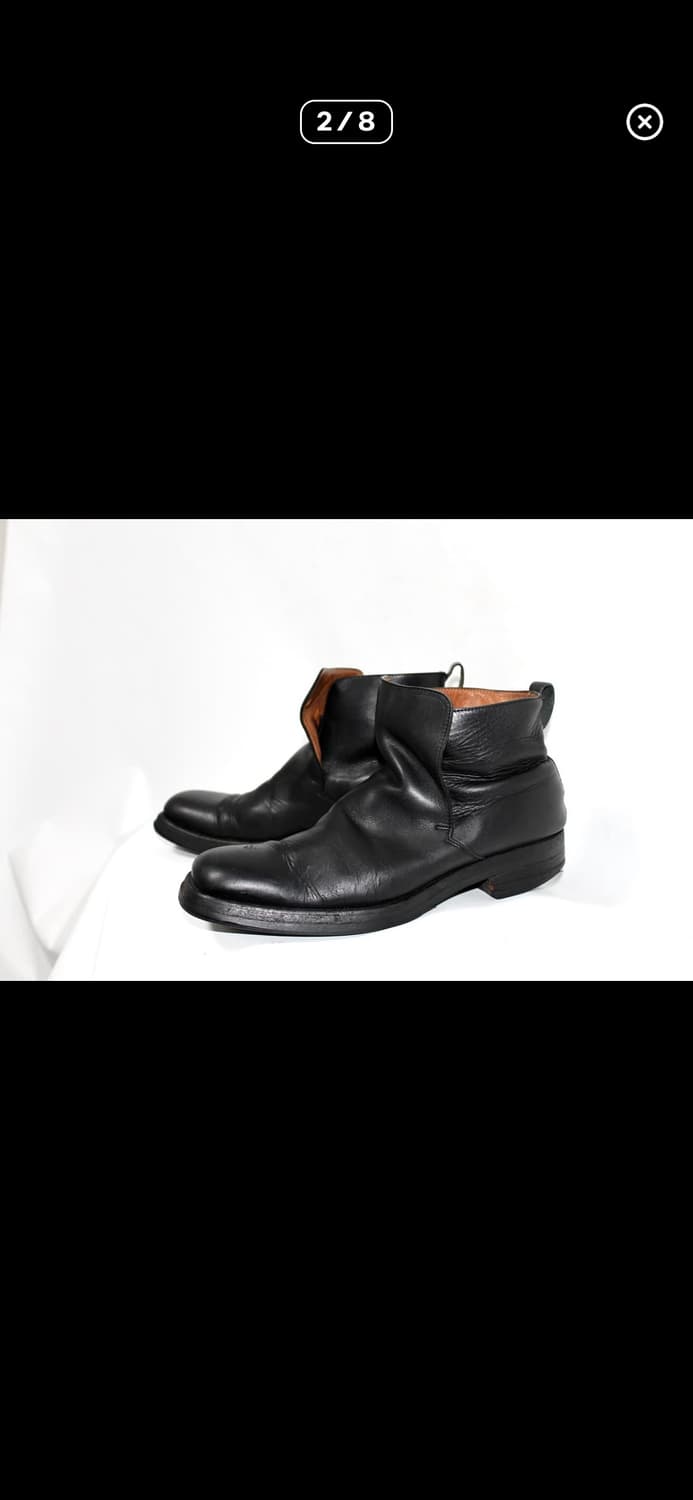 00s gucci 구찌 카프스킨 레더 부츠 275 상품이미지2