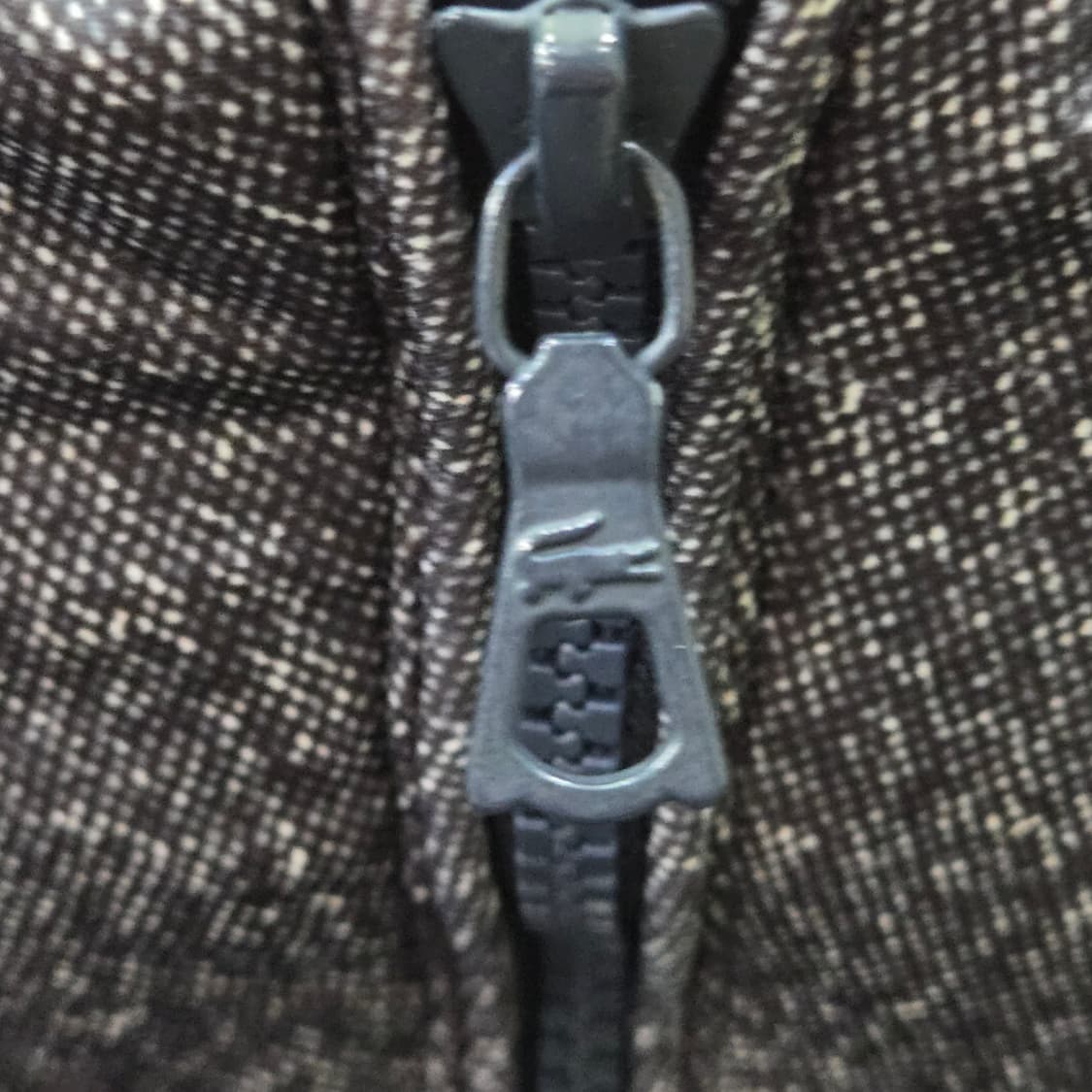 [36 / KR95] LACOSTE 숏구스다운 패딩 (그레이) 상품이미지6