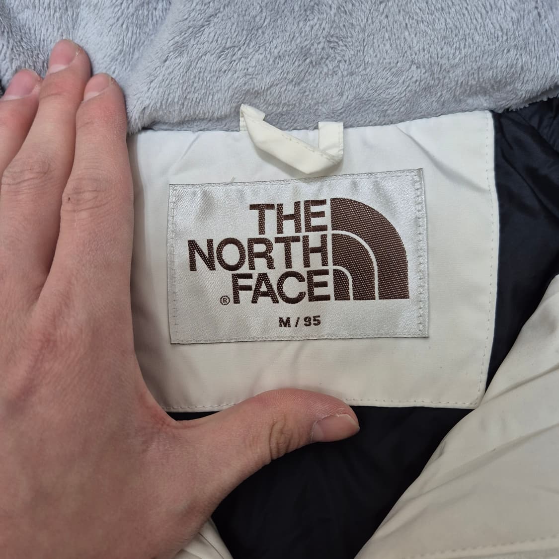 노스페이스 아틀레틱 사이드라인 후드 롱패딩 점퍼 M(95) 상품이미지7