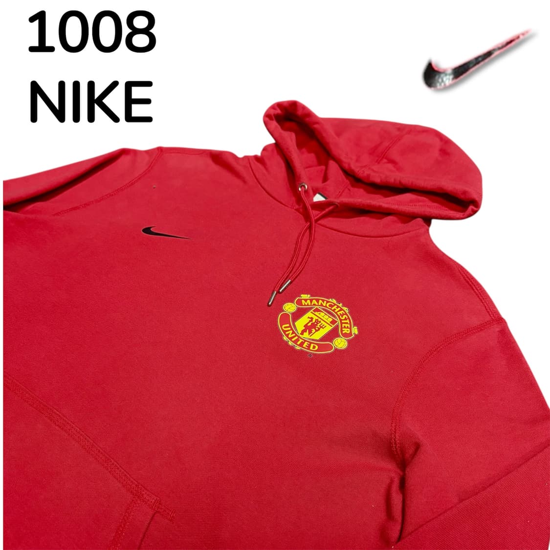 나이키 맨유 축구팀 후드티 레드 M 상품이미지4