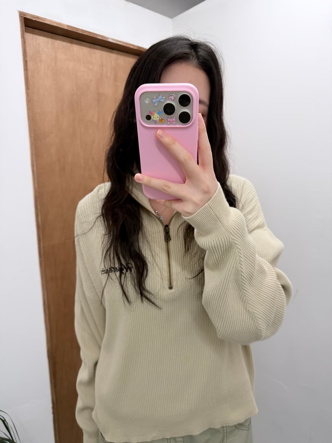 히스테릭글래머 HYSTERIC GLAMOUR Motel Half Zip 상품이미지1