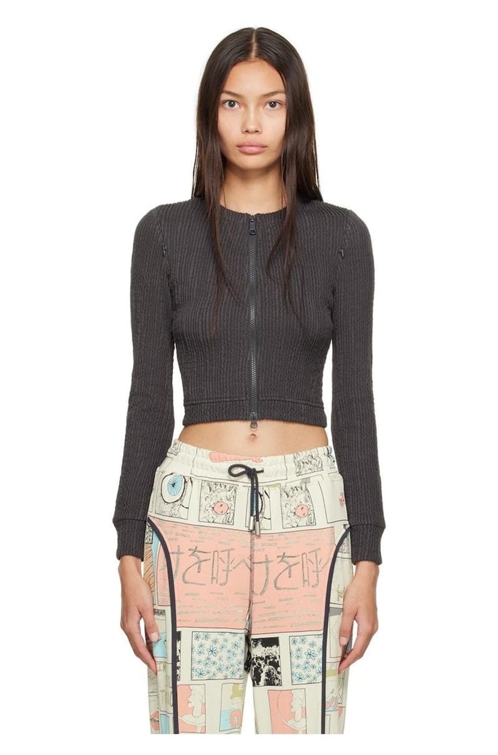 ECKHAUS LATTA sliced 가디건 상품이미지1