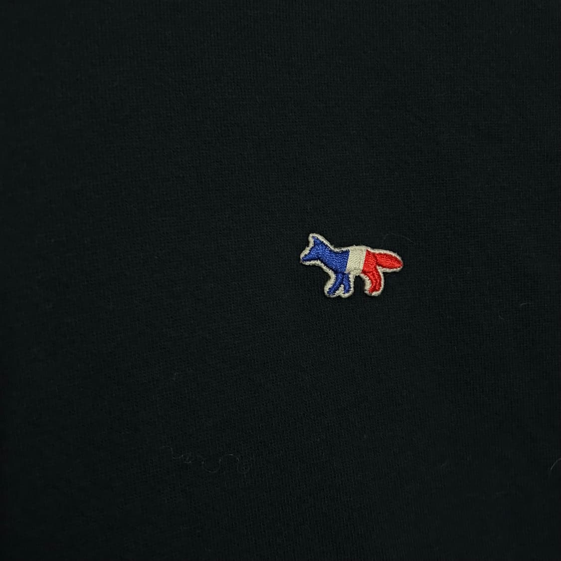 (XL) 메종키츠네 트리컬러 폭스 네이비 맨투맨 상품이미지4