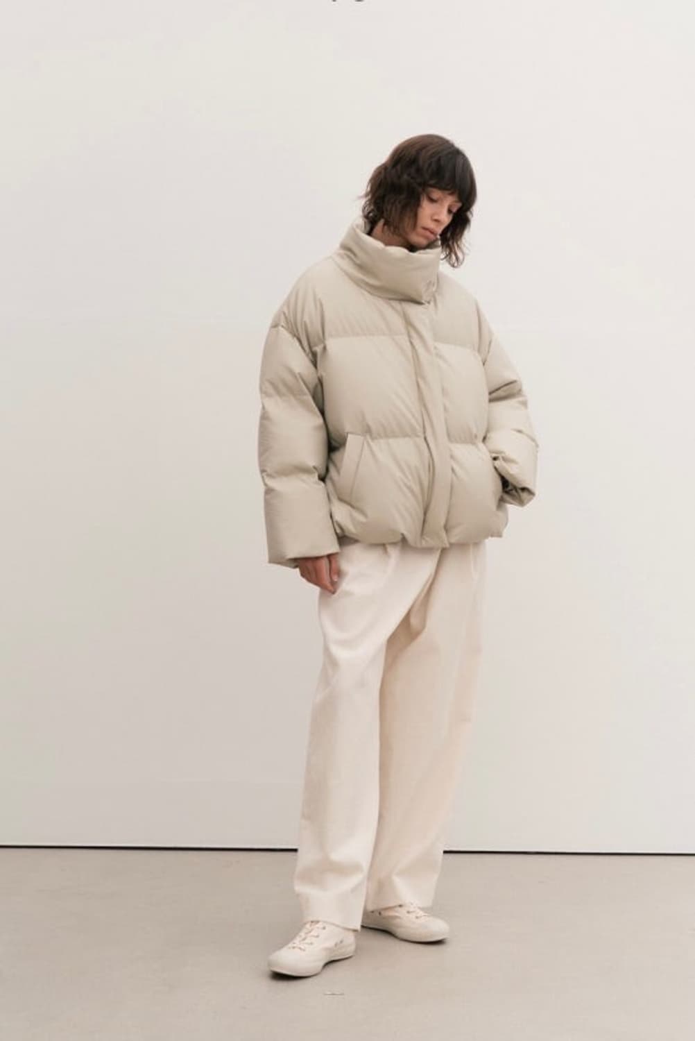 le 르 비건레더 다운 패딩 상품이미지1