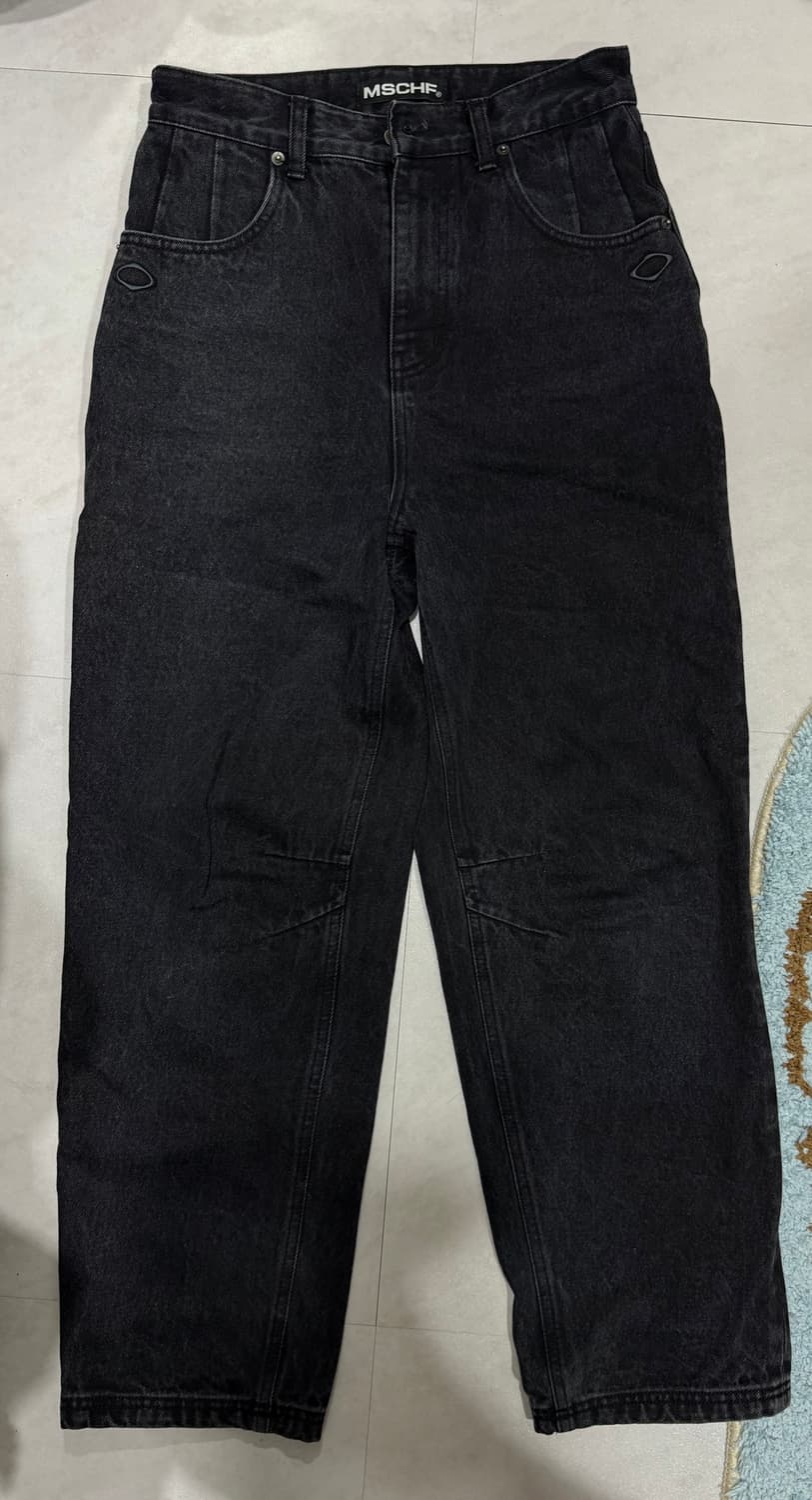 미스치프 롬버스 슬라우치 워시드 진 상품이미지4