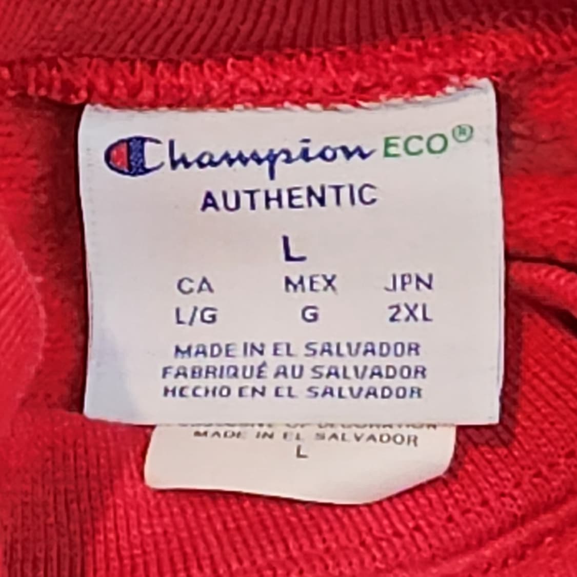 챔피온 스웻셔츠 (L) 상품이미지2