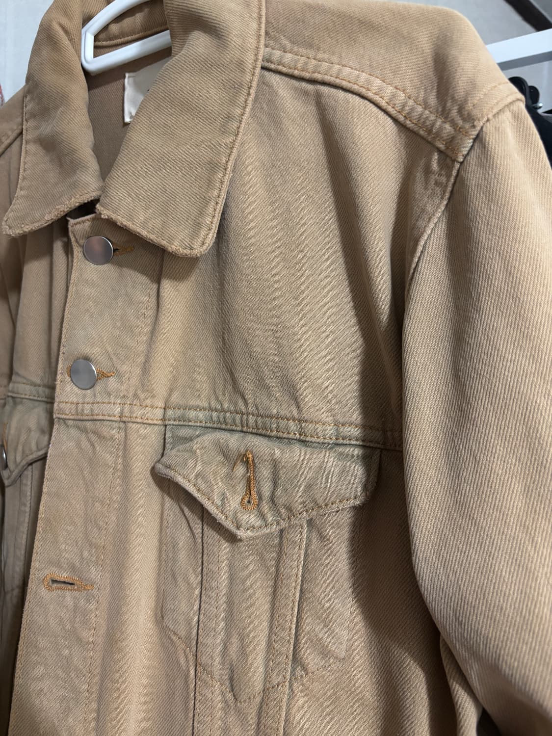zara 남성용 트러커 자켓 (38size) 상품이미지3