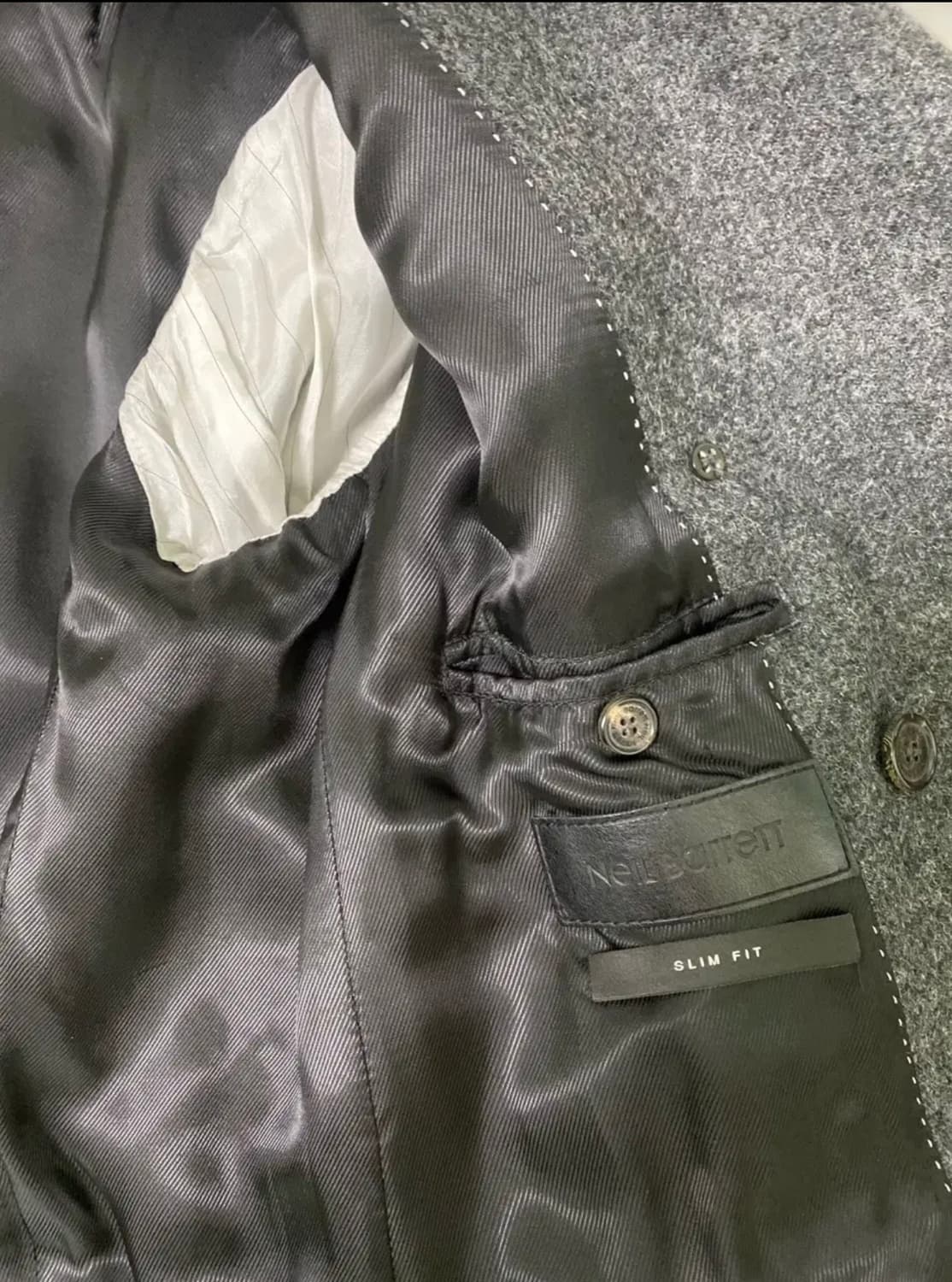 닐바렛 더블브레스티드 코트 상품이미지5