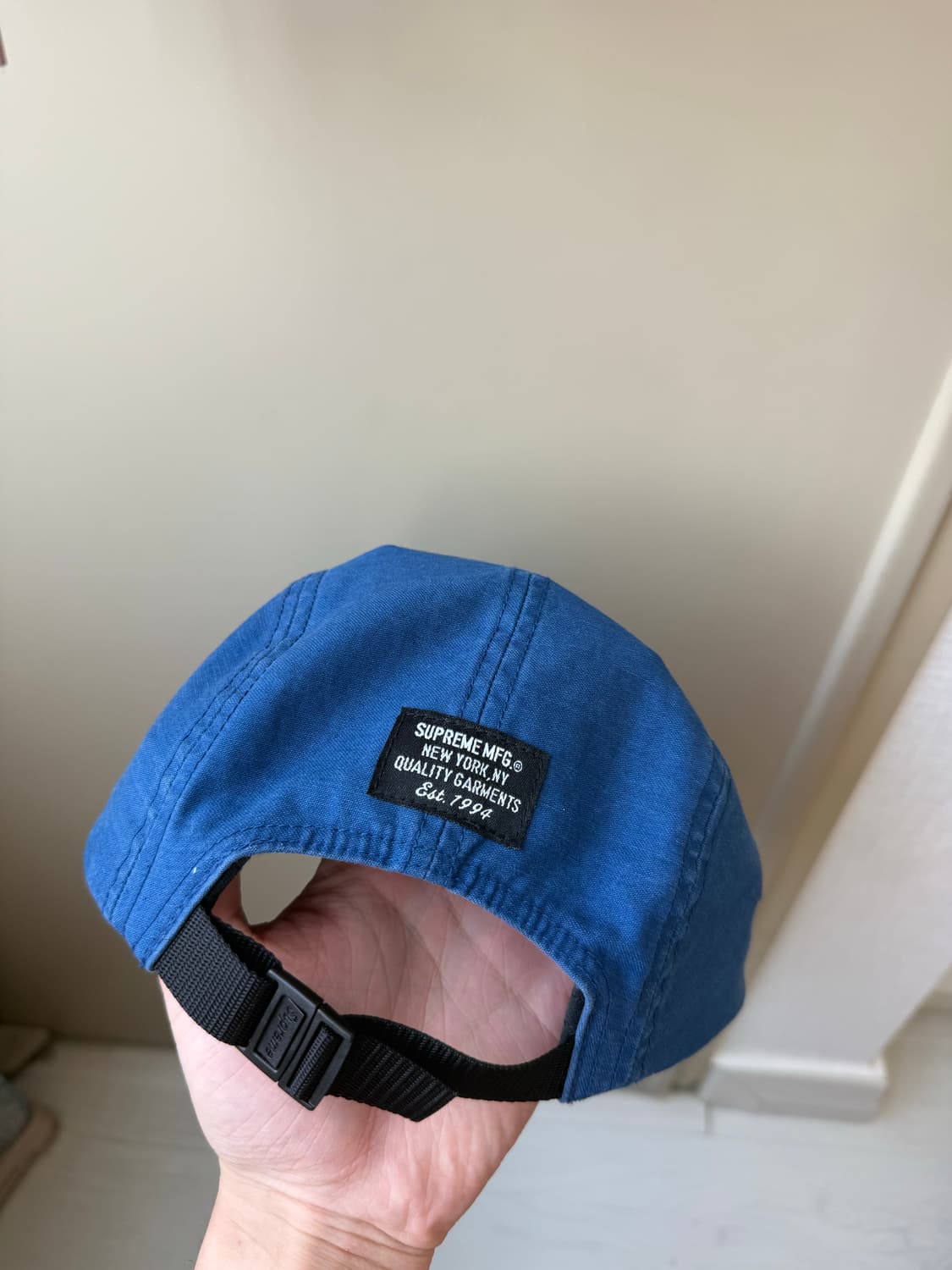 Supreme 슈프림 캠프캡 블루 상품이미지3