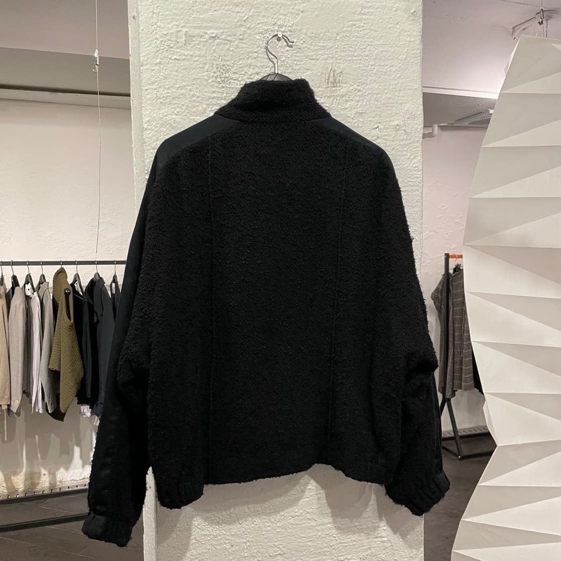 요지야마모토 후리스 집업 자켓 상품이미지3