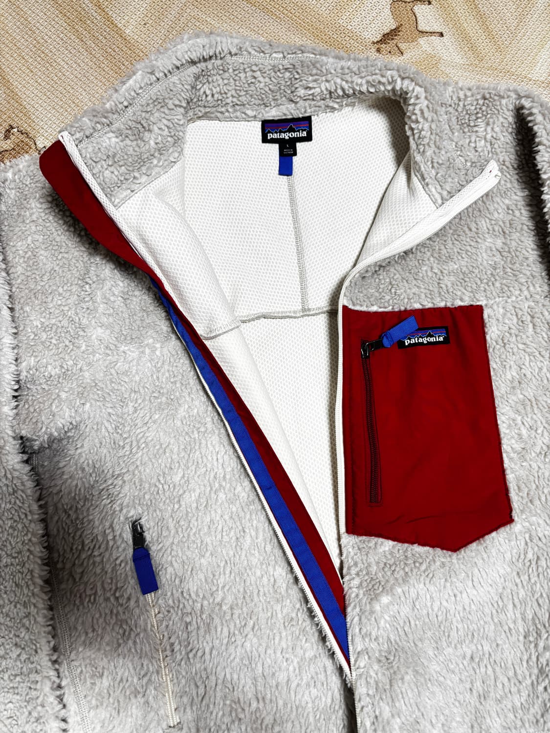 파타고니아 클래식 레트로X 후리스 내츄럴 투어링 레드 상품이미지3