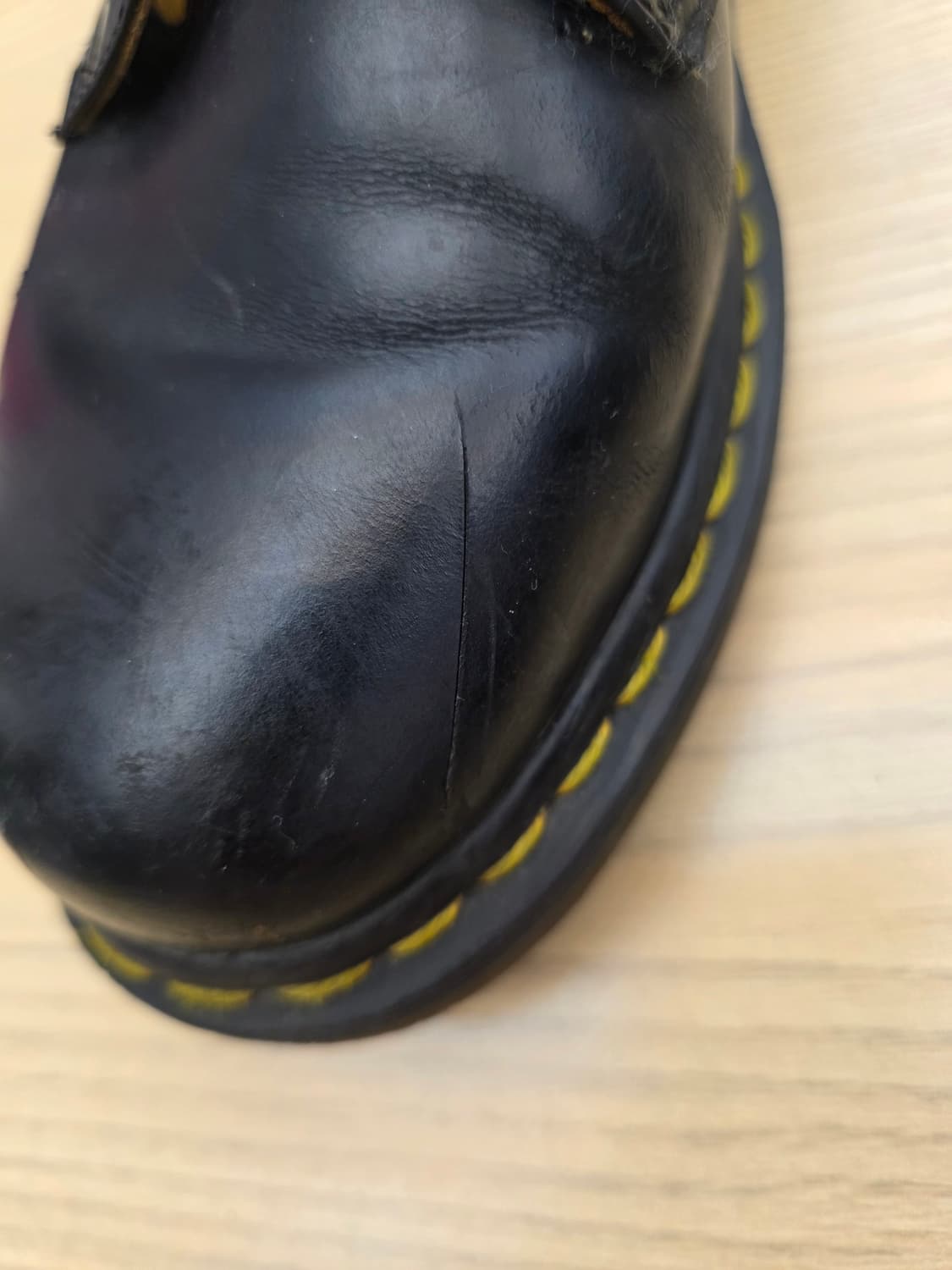 닥터마틴 1461 W 스무스 3홀 블랙 UK7 상품이미지5