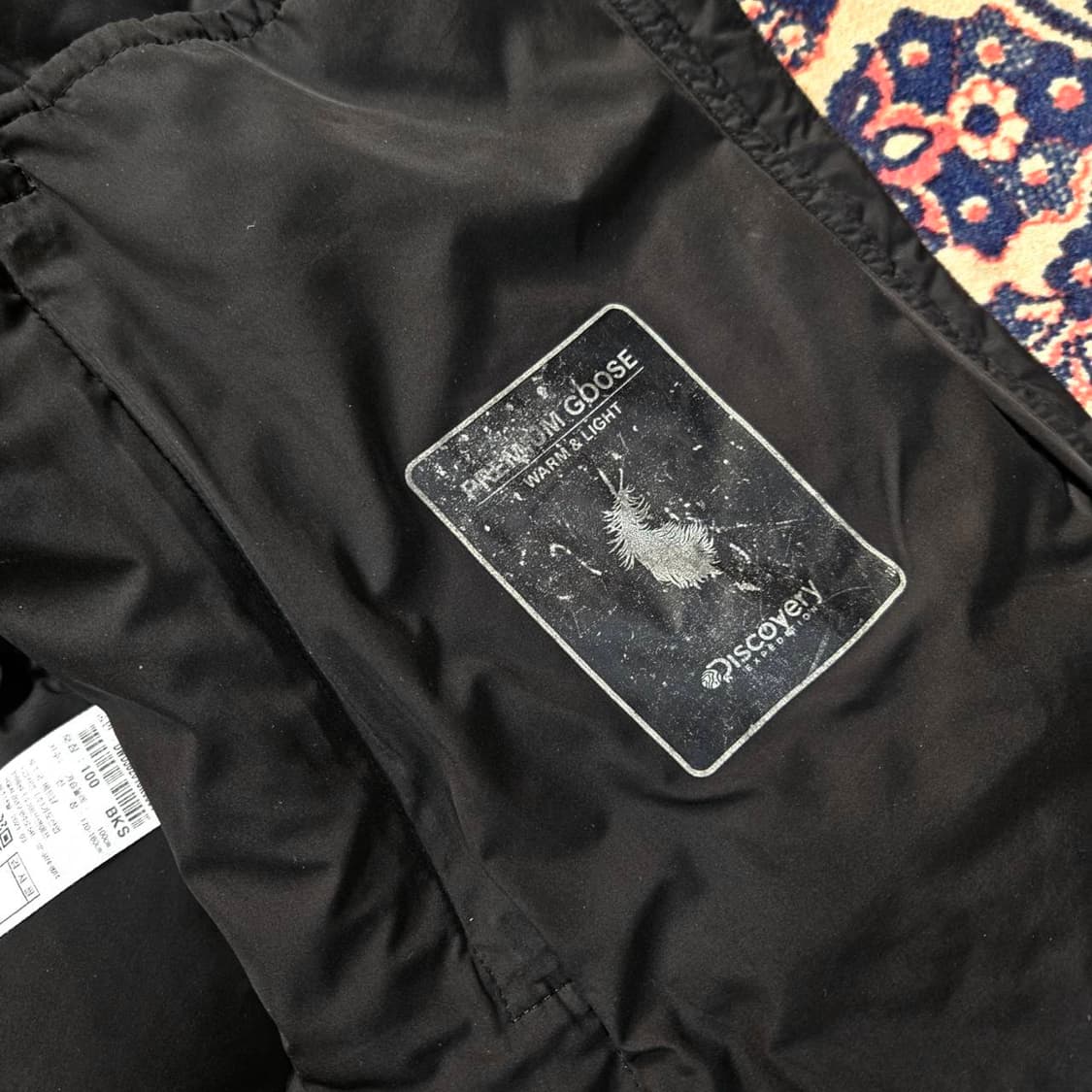 디스커버리 22fw 디하스 하이넥 구스다운 패딩 100size 상품이미지6