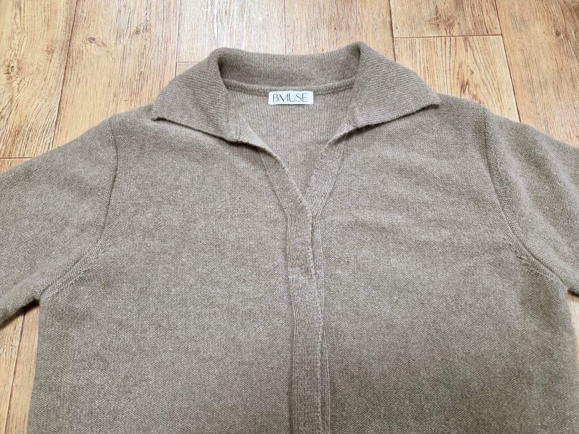비뮤즈(B.MUSE) 베뉴엣  베이비알파카 울 어도르가디건 프리사이즈 상품이미지3