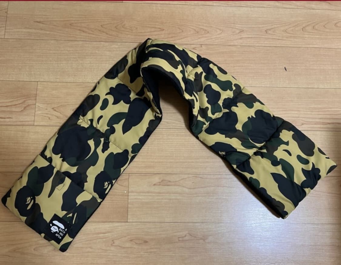 베이프 패딩 머플러 상품이미지2