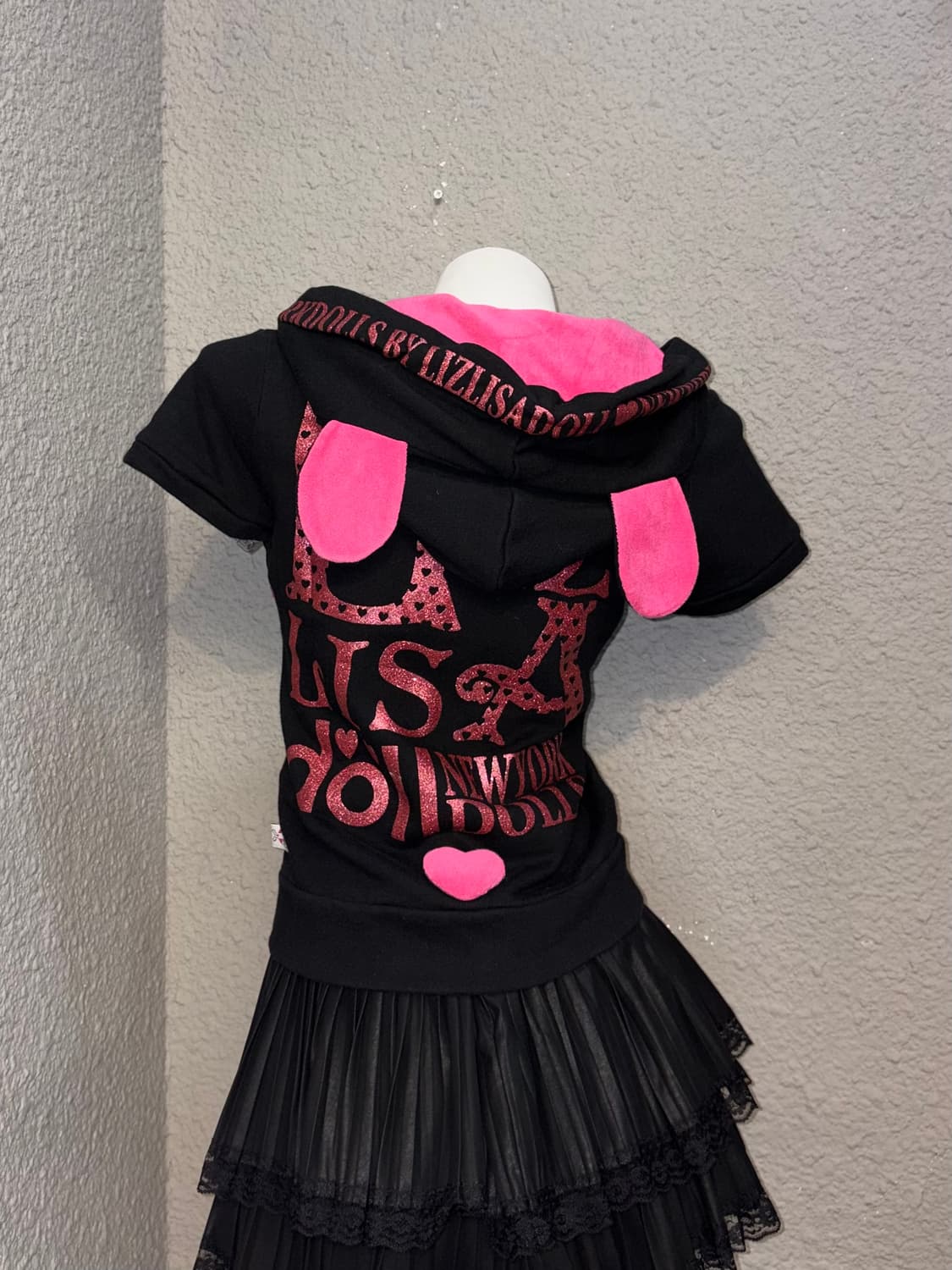 리즈리사 갸루 후드집업 상품이미지1