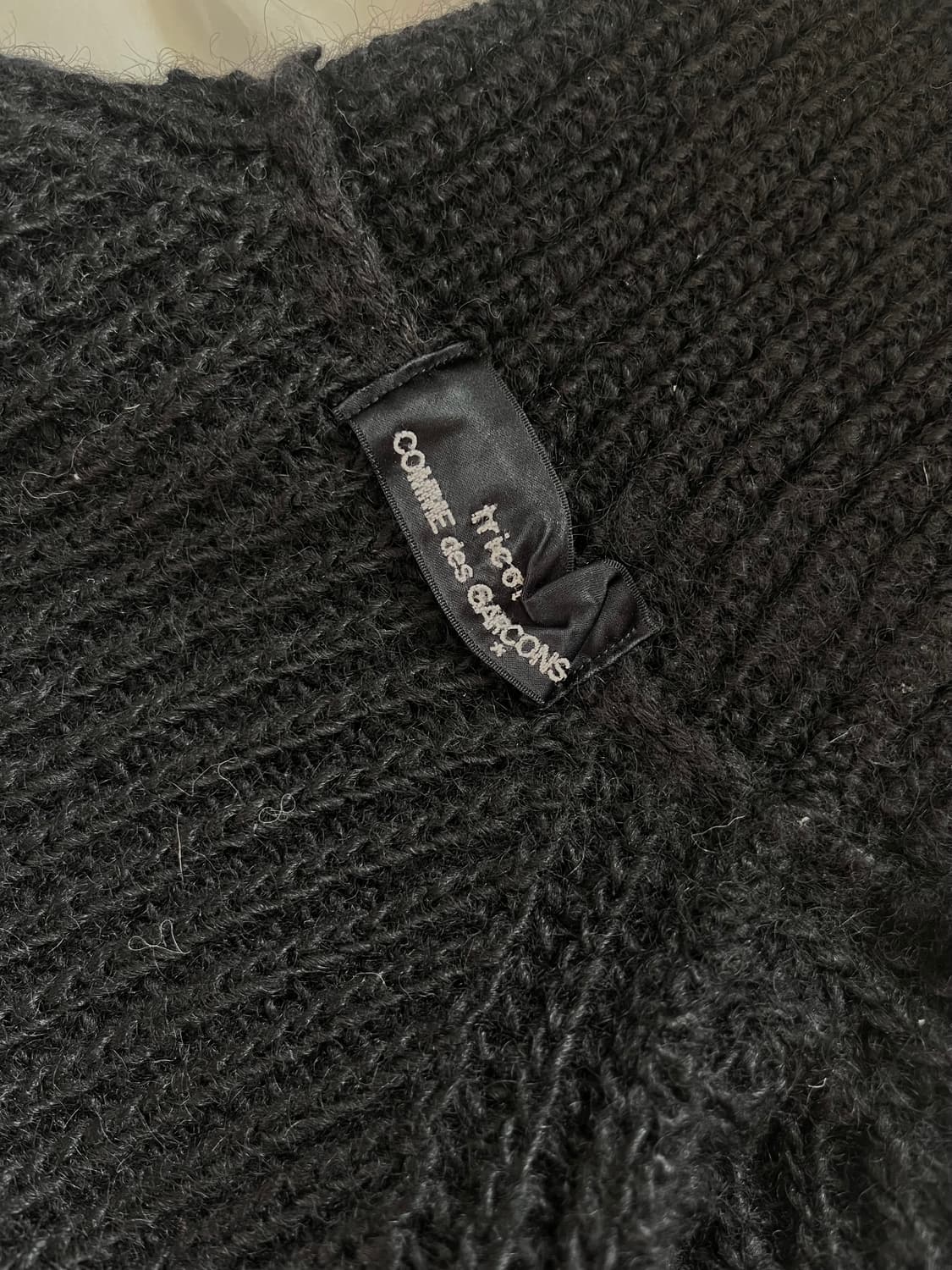 comme des garscons 울 니트 상품이미지5