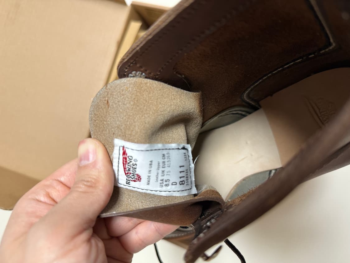 레드윙 아이언레인저 8111 265 D 새제품 상품이미지1