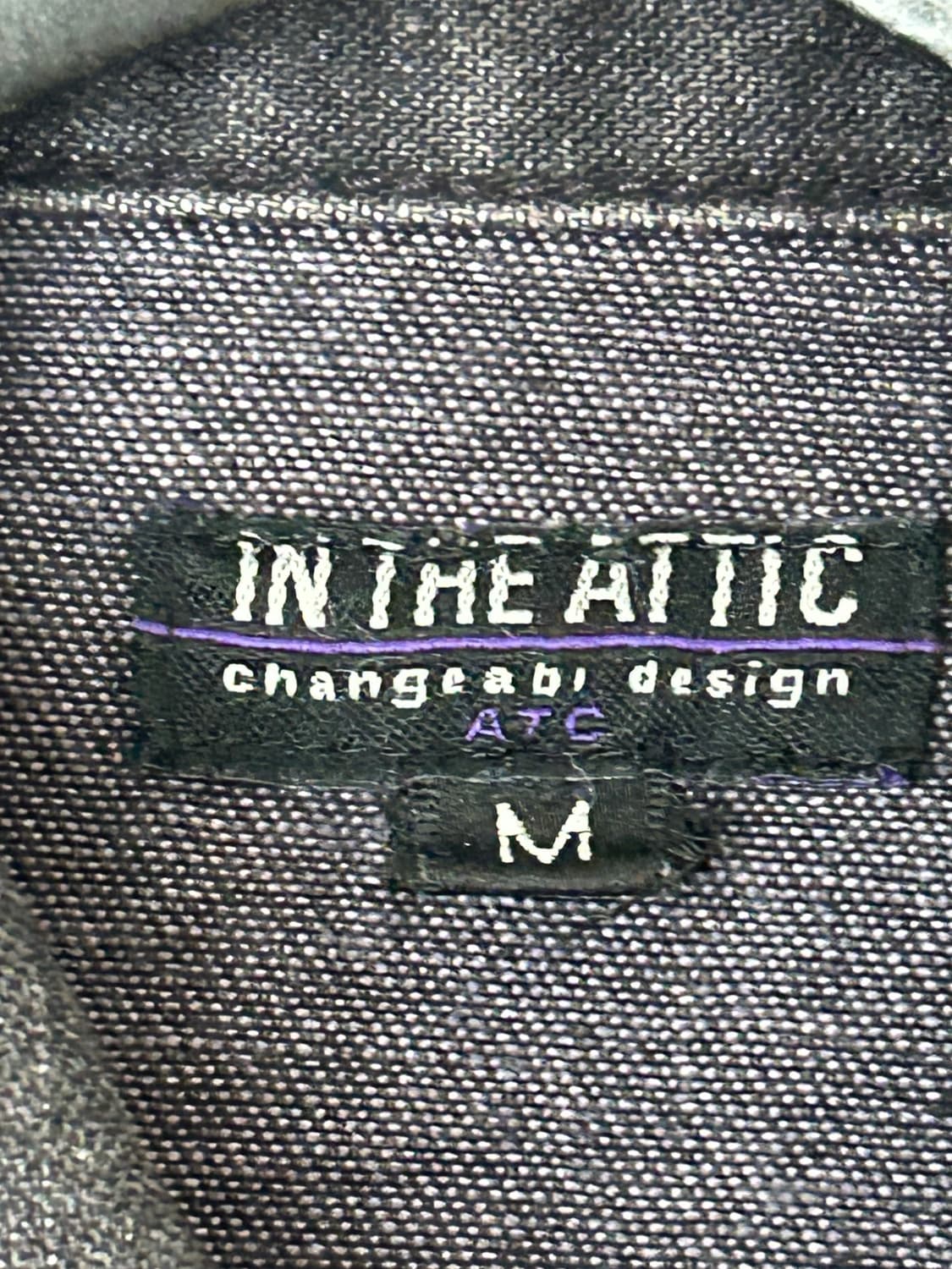 In The Attic 인 디 아틱 링 디테일 흑청자켓 상품이미지9