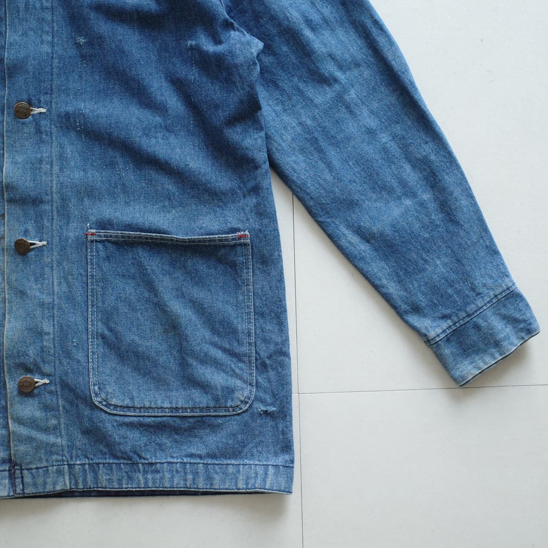 70s 빈티지 빅벤(BIG BEN) 데님 초어 자켓 40사이즈 상품이미지3