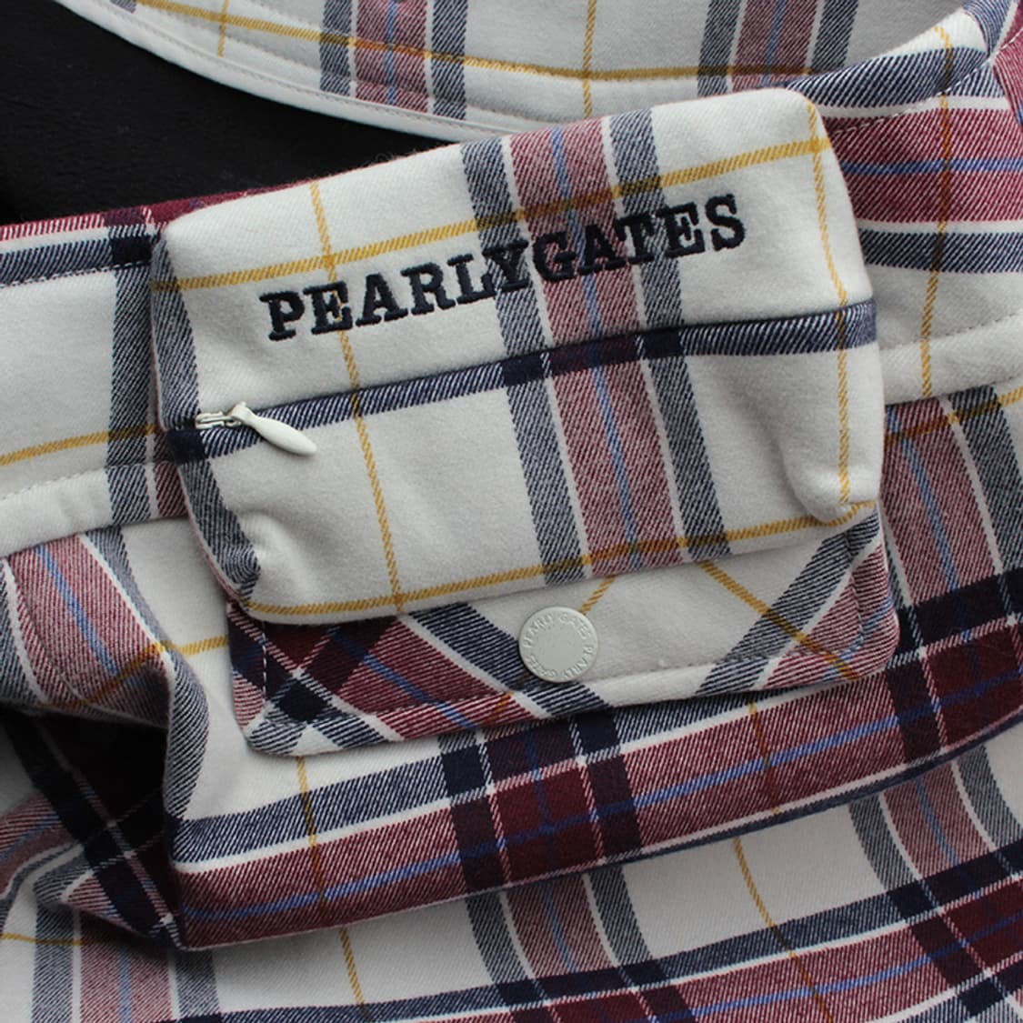 파리게이츠 마르살라 체크 골프 스커트 쇼츠 55 상품이미지5