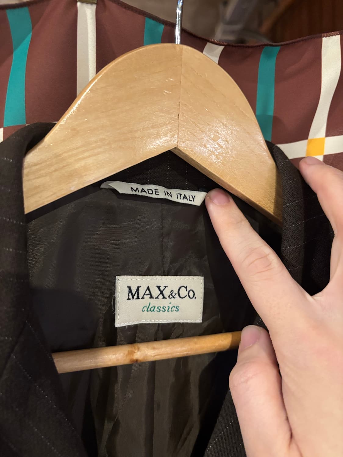 막스마라 막스앤코 스트라이프 자켓 상품이미지2