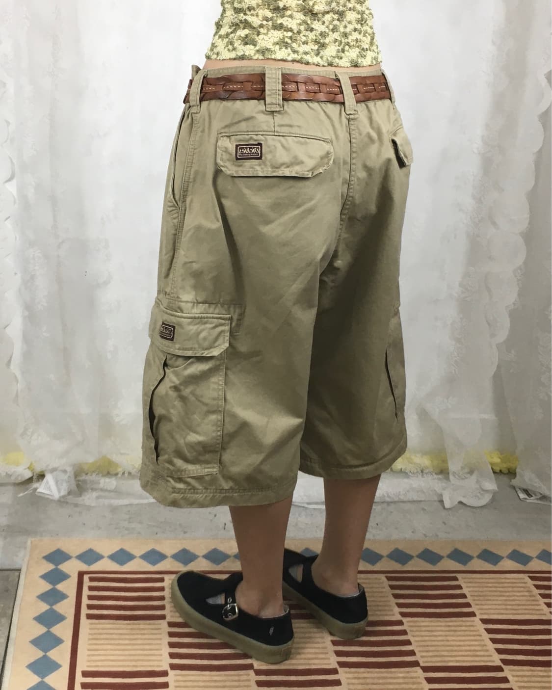 DICKIES beige cargo bermuda pants 상품이미지3