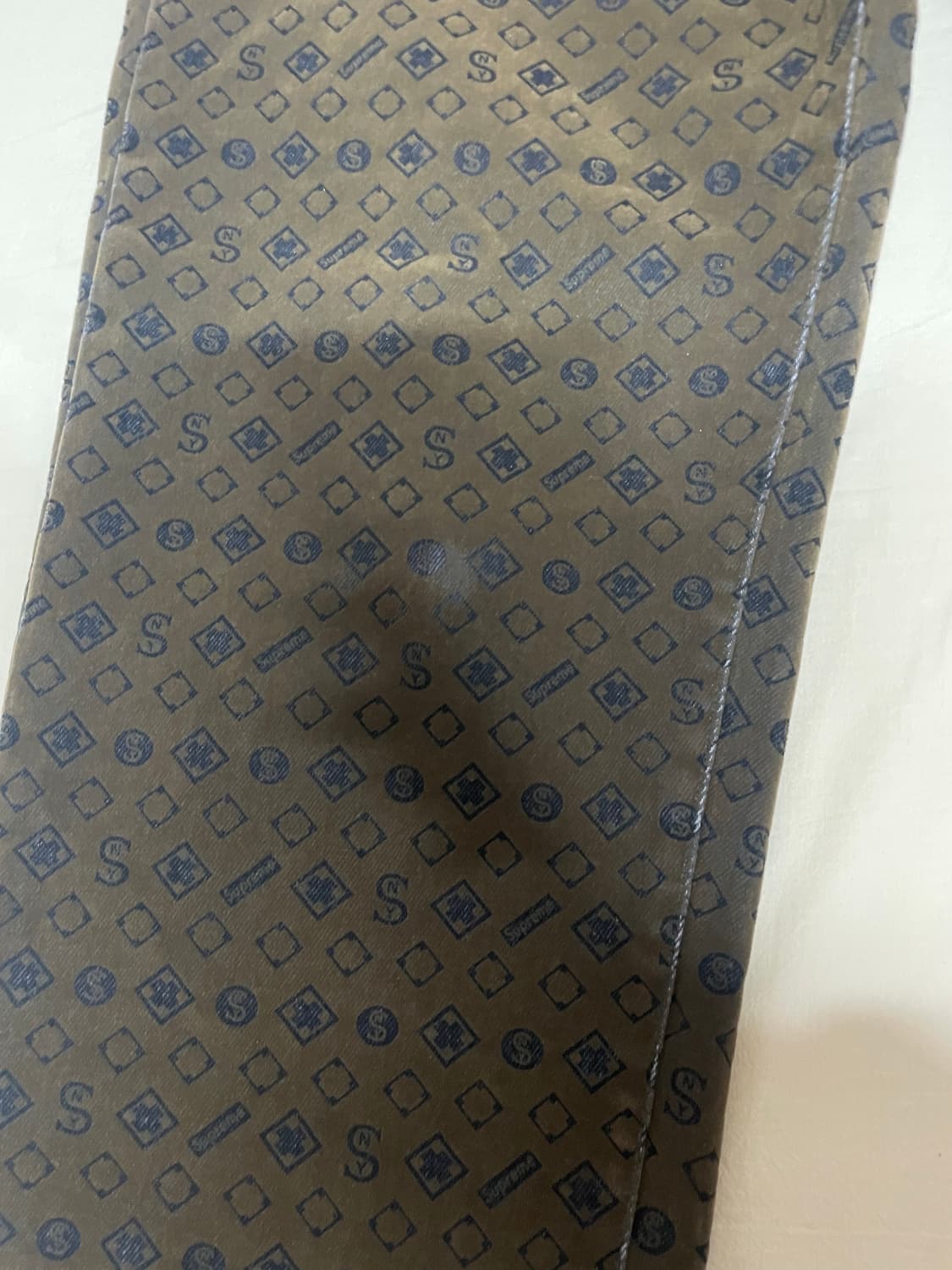 슈프림 플록 루즈 핏 진 블랙 24FW 상품이미지4