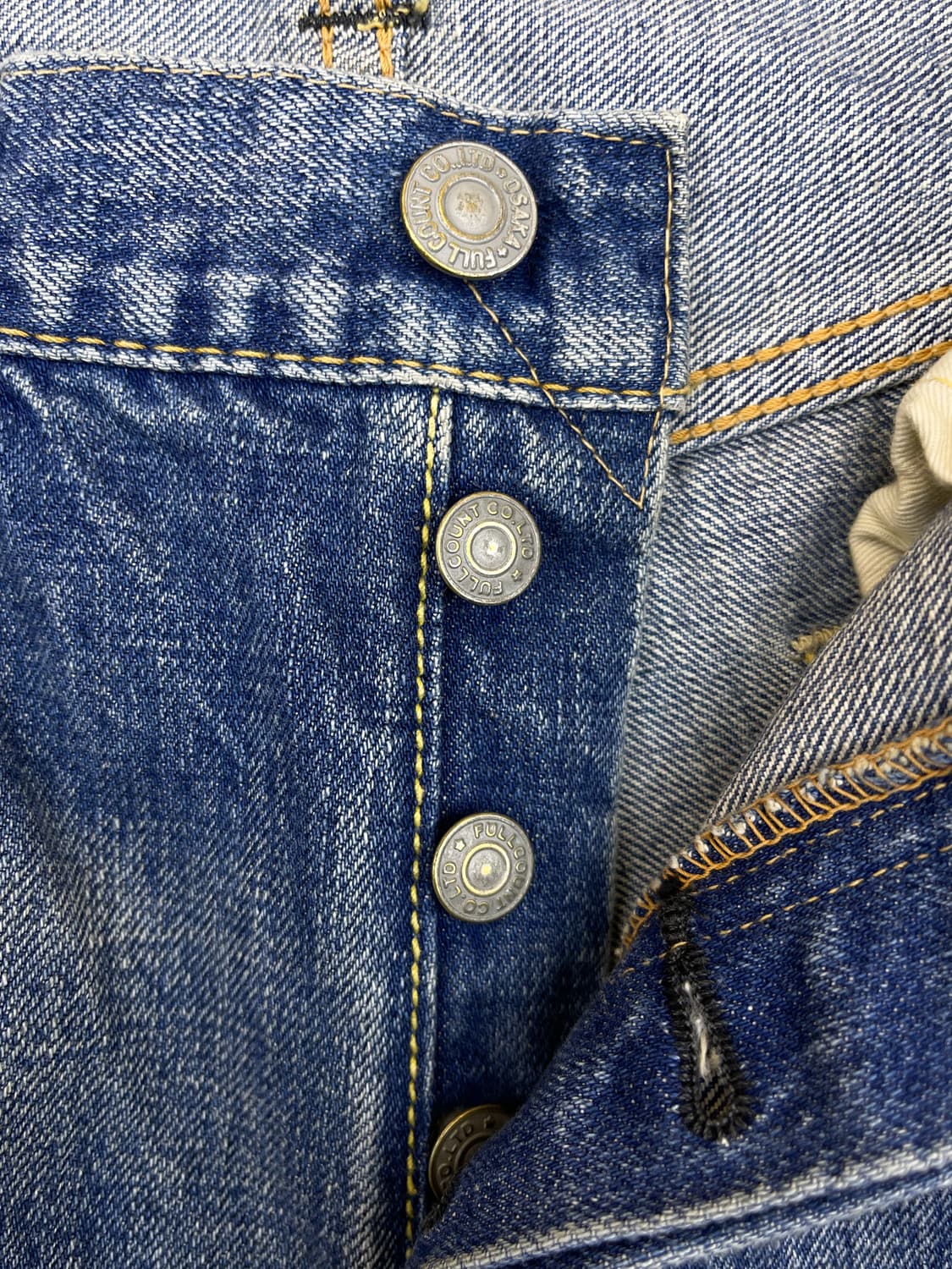 풀카운트 1101 모어 댄 리얼 34 셀비지 데님 팬츠 상품이미지4