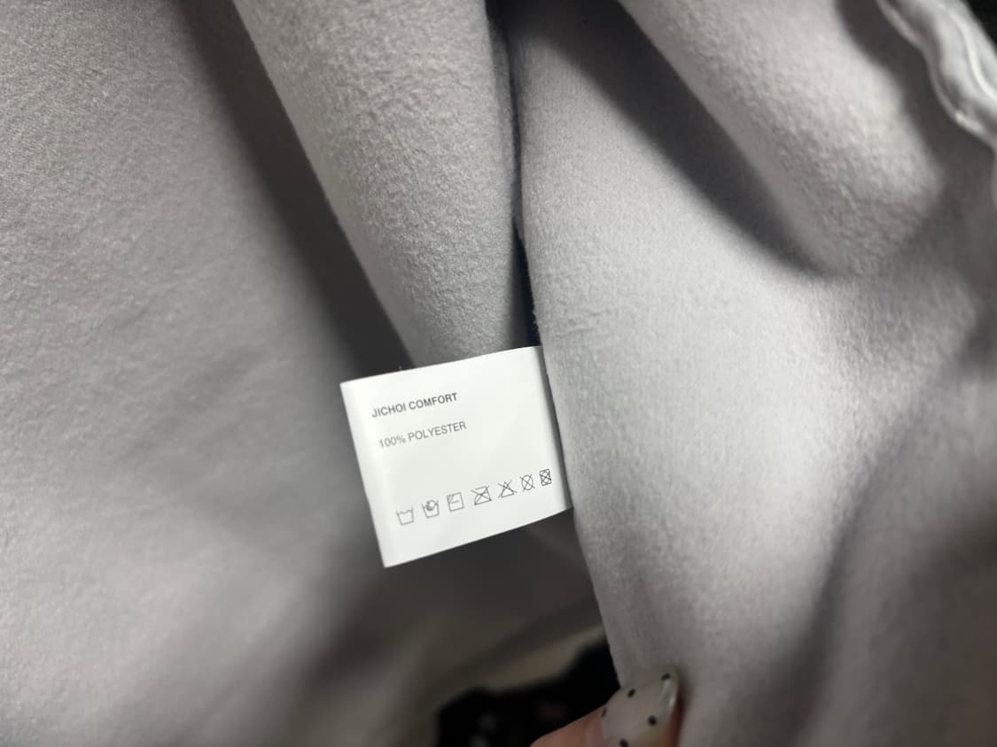 지초이 컴포트 25-004 플리스 보아 베스트 조끼 그레이 size2 상품이미지8