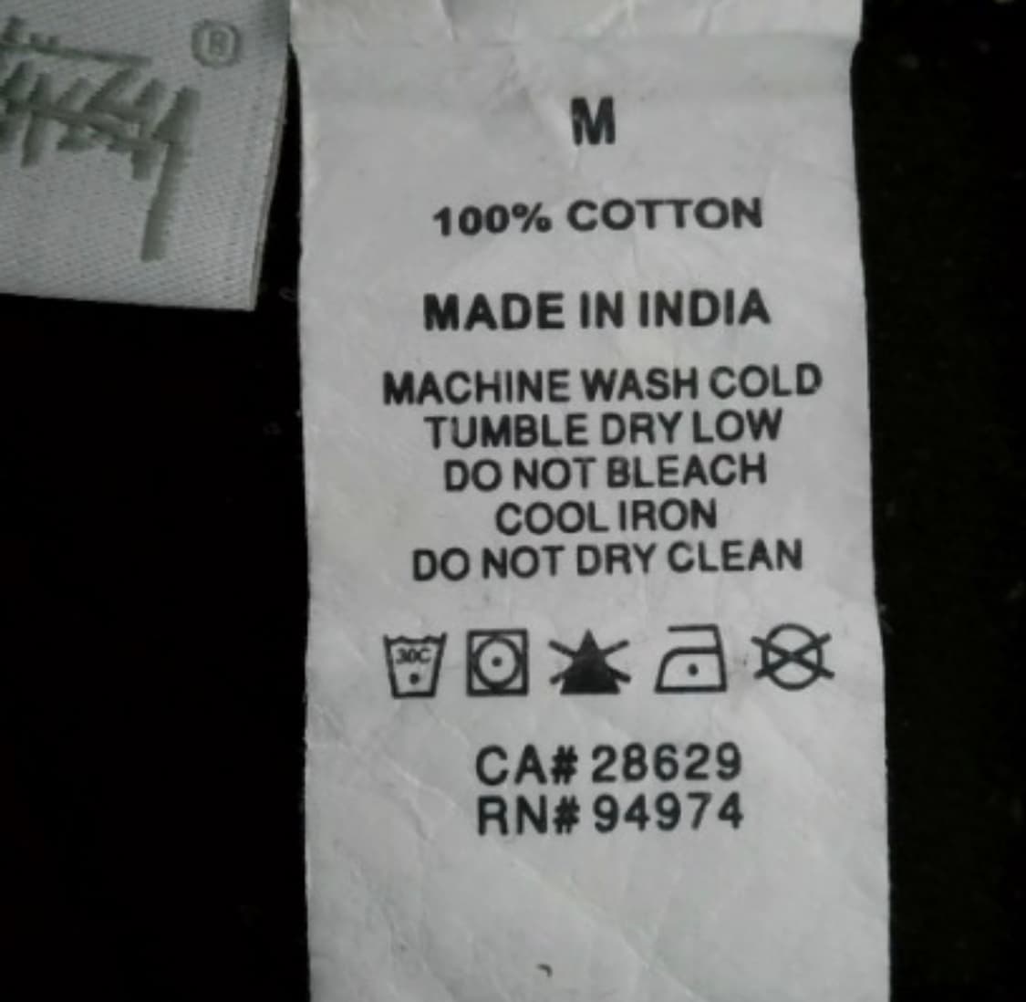 스투시 레이서 롱슬리브 블랙 상품이미지3