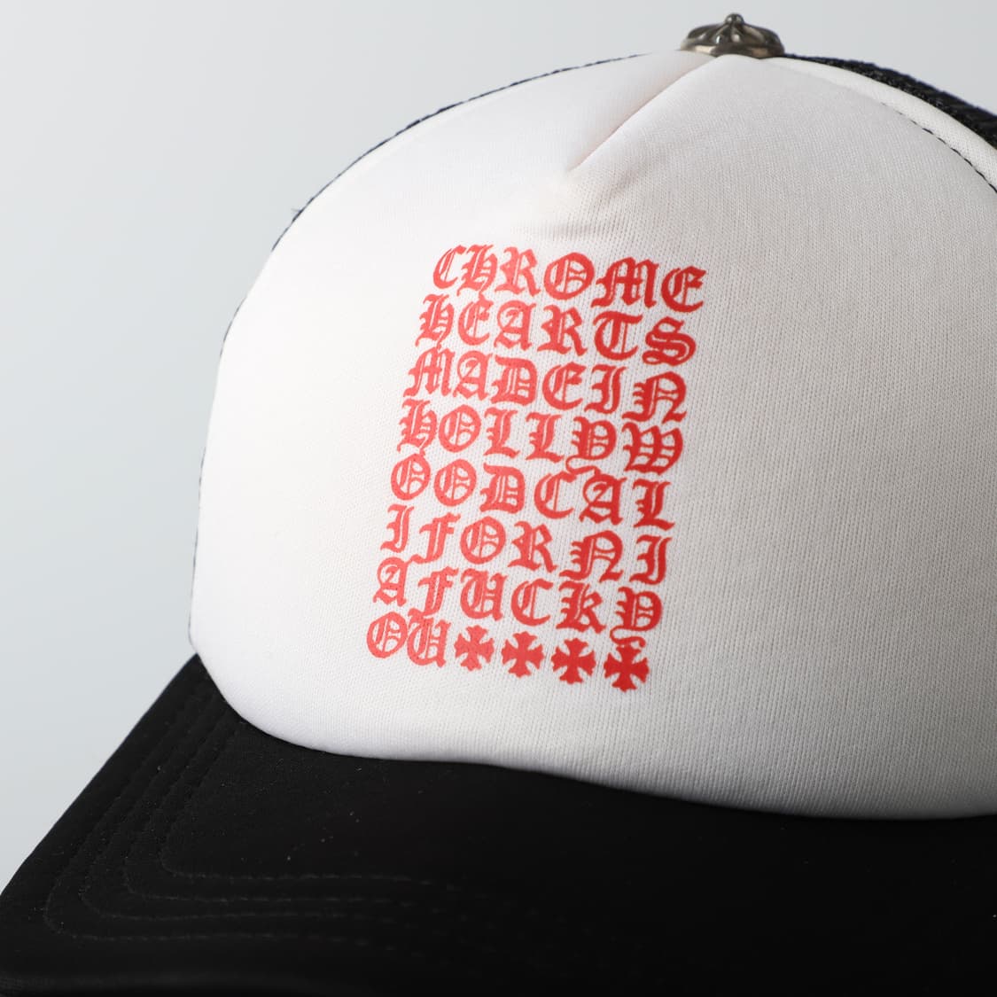 OS / Chrome Hearts 크롬하츠 로고 트러커 햇 상품이미지5