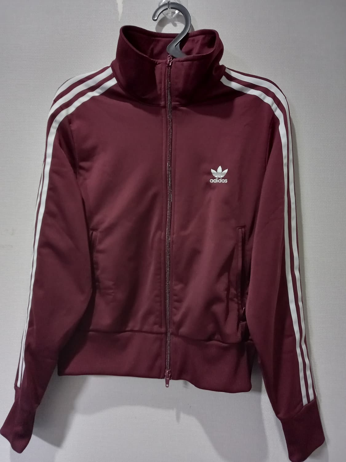 아디다스 파이어버드 버건디 트랙탑 저지 져지집업 90/S 상품이미지1