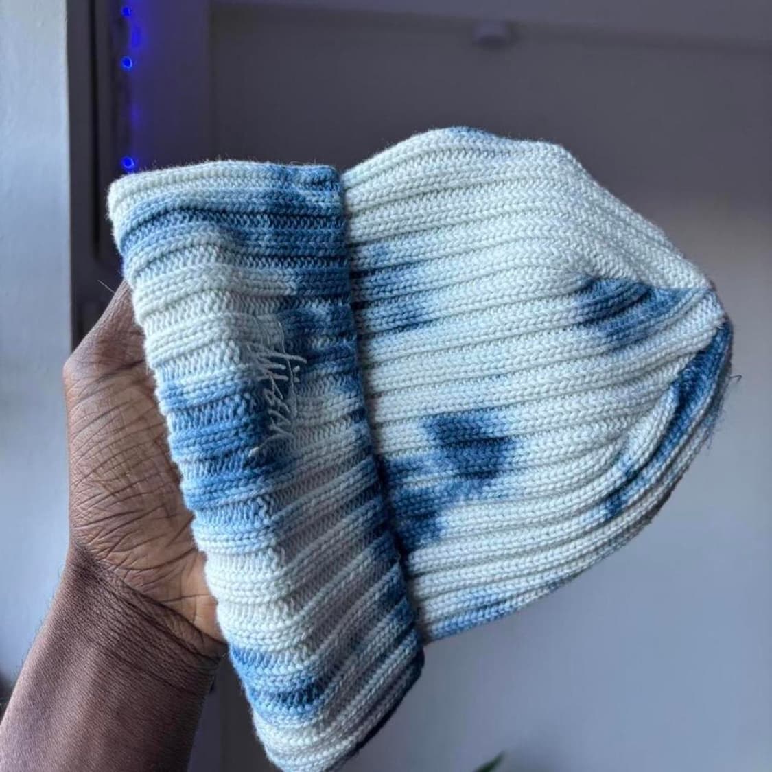 스투시 타이다이 리브 비니 블루 상품이미지1