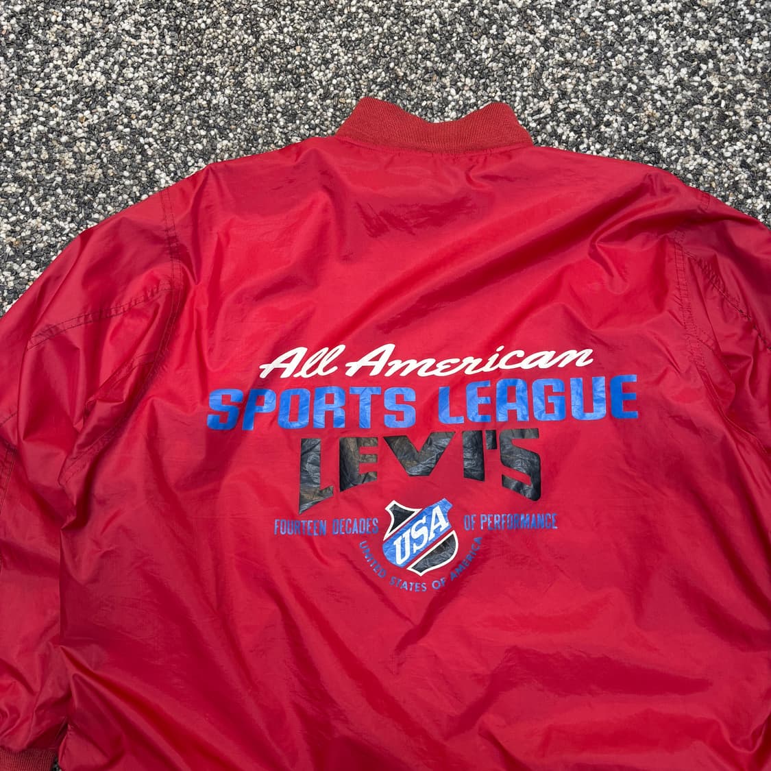 90s 리바이스 올 아메리칸 스포츠 리그 자켓 (XL)   상품이미지2