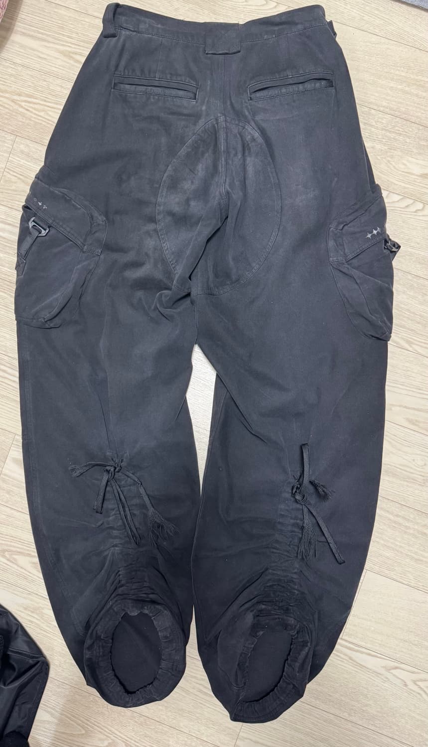 급처)혜인서 밀리터리 카고 팬츠 블랙 상품이미지2