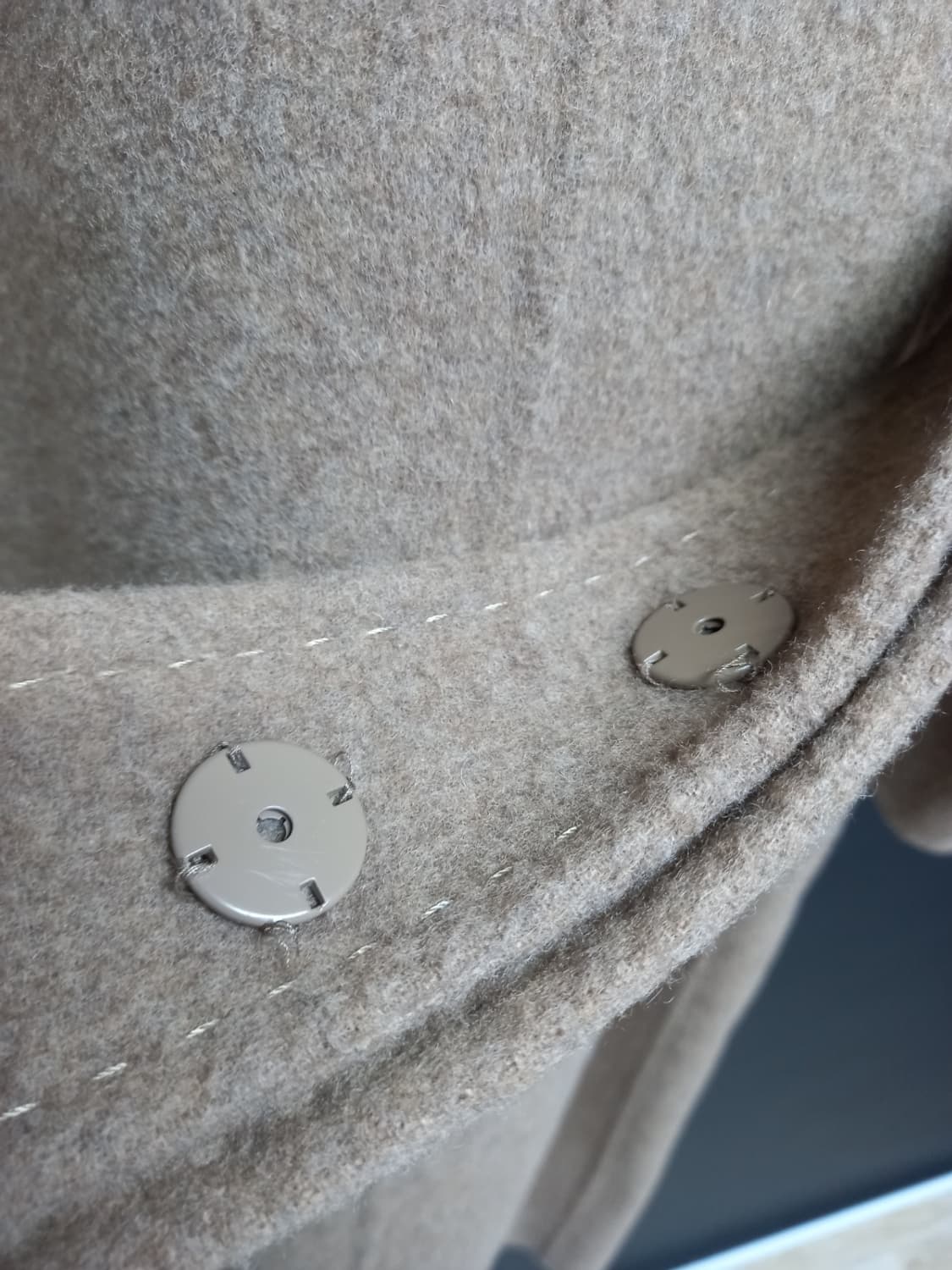 듀엘 춘추동 캐시미어블랜 핸드메이드 맥시 롱 코트 55.66 상품이미지8