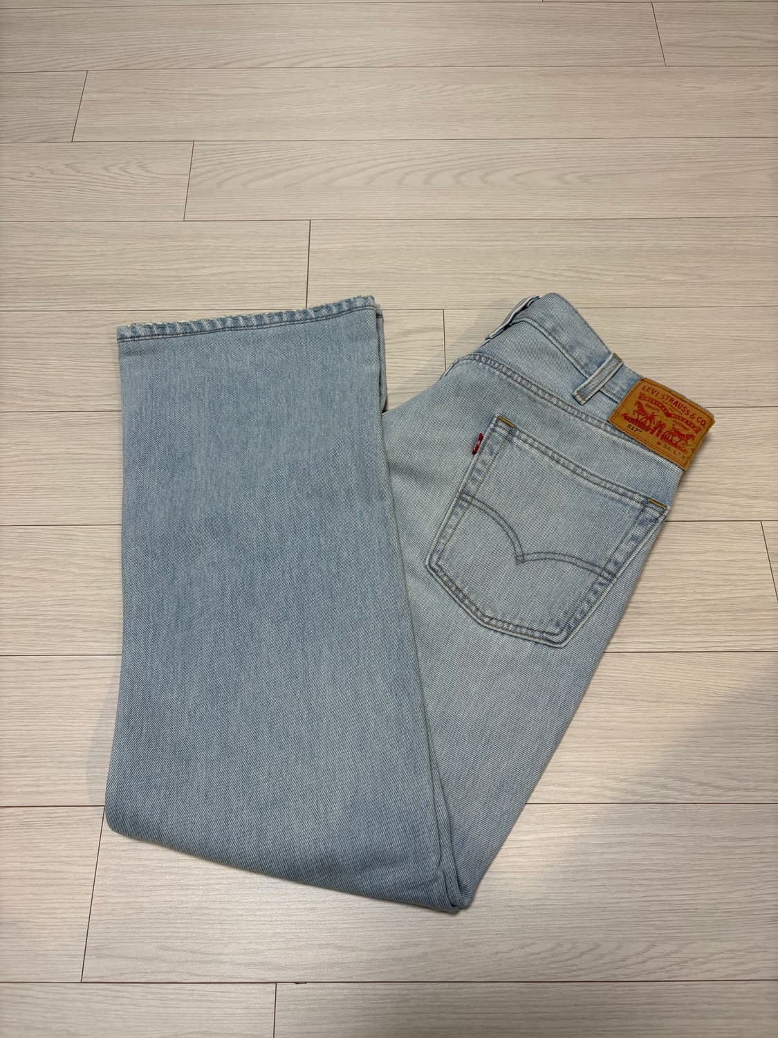 빈티지 리바이스 517 연청 34x32 (실제 32인치 정도) 상품이미지2