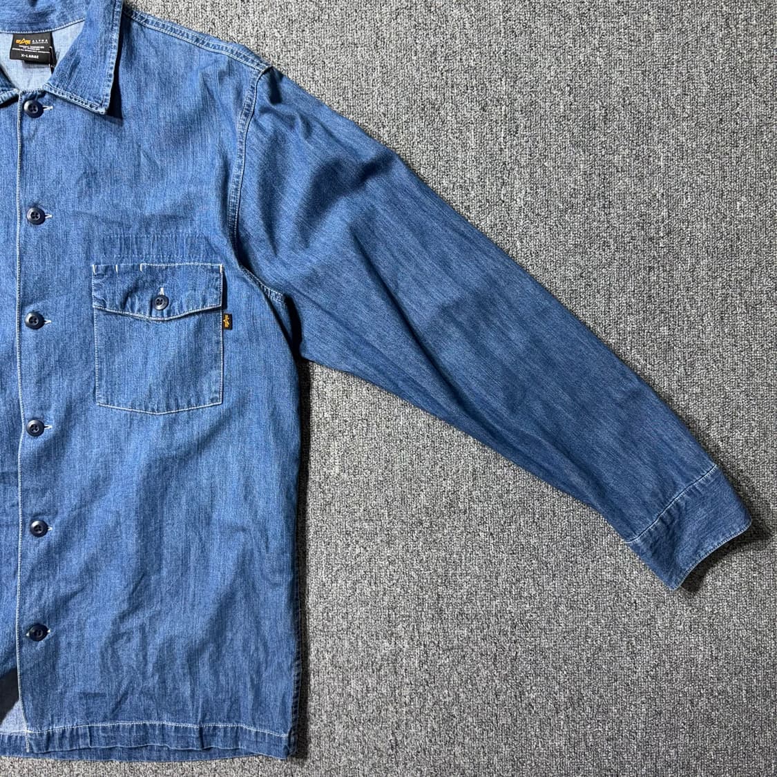 알파인더스트리 데님 셔츠 ( XL/OLD-7697 ) 상품이미지5