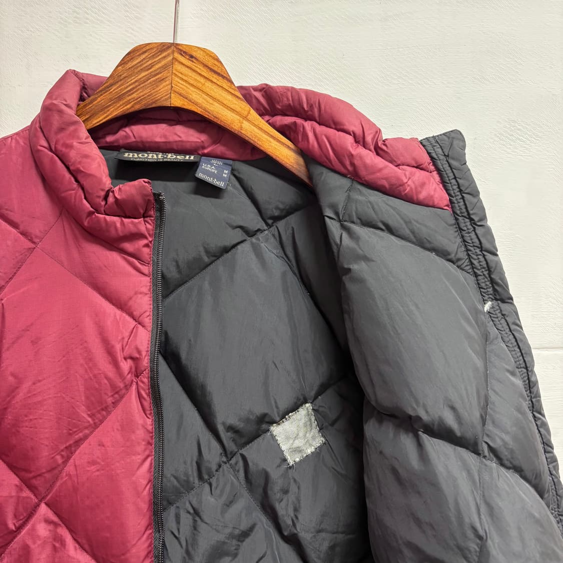 90's montbell 몽벨 다이아몬드 라이트 알파인 down puff 상품이미지7