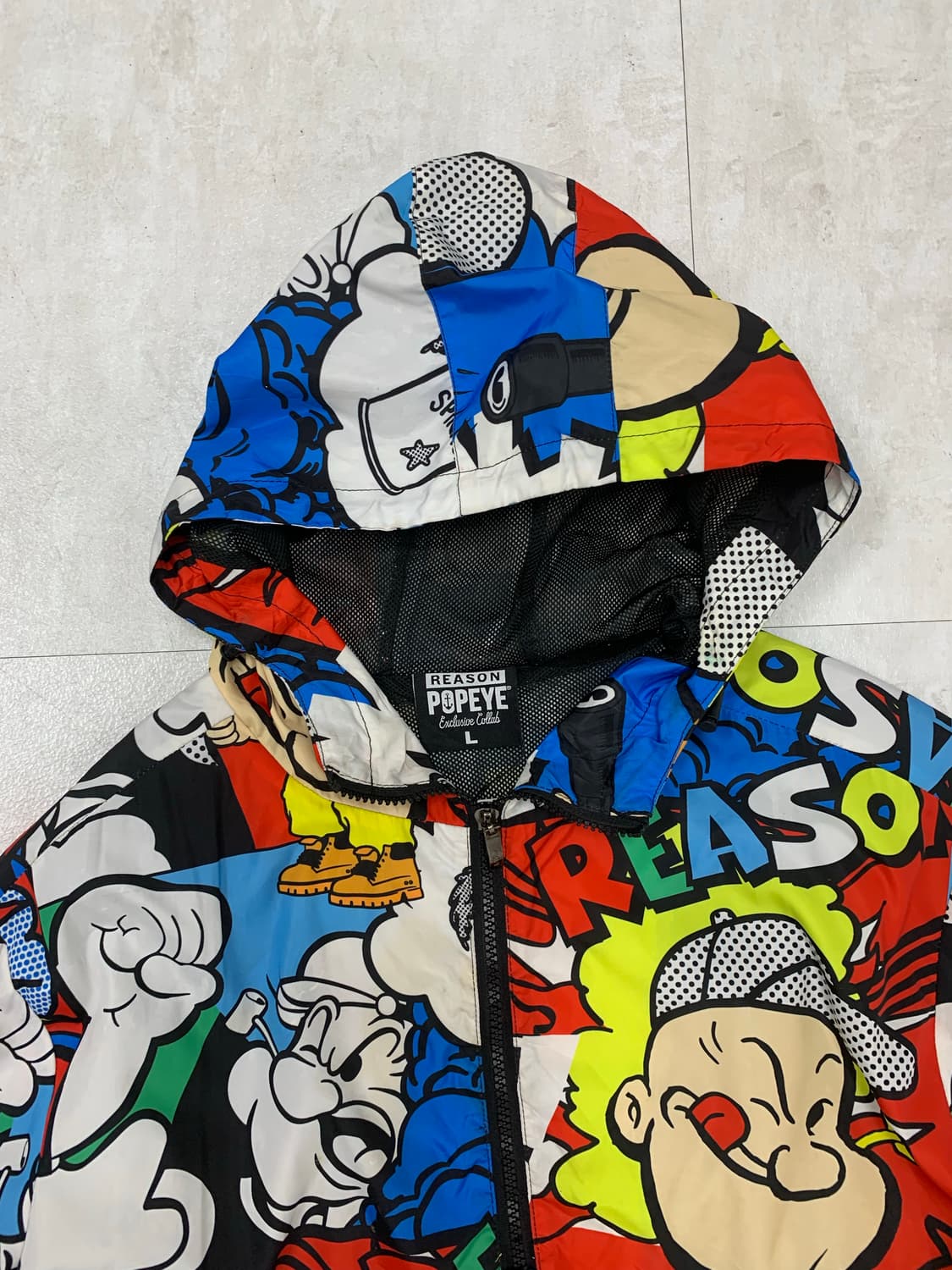 reason 뽀빠이 올드스쿨 아노락  상품이미지4