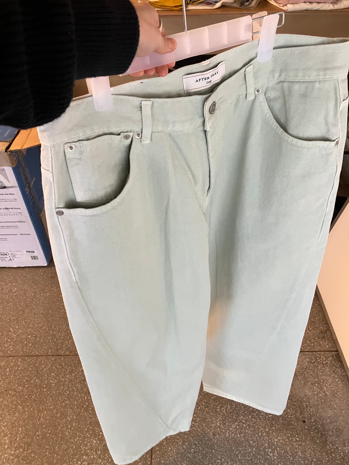 애프터프레이 파스텔민트 데님  상품이미지4